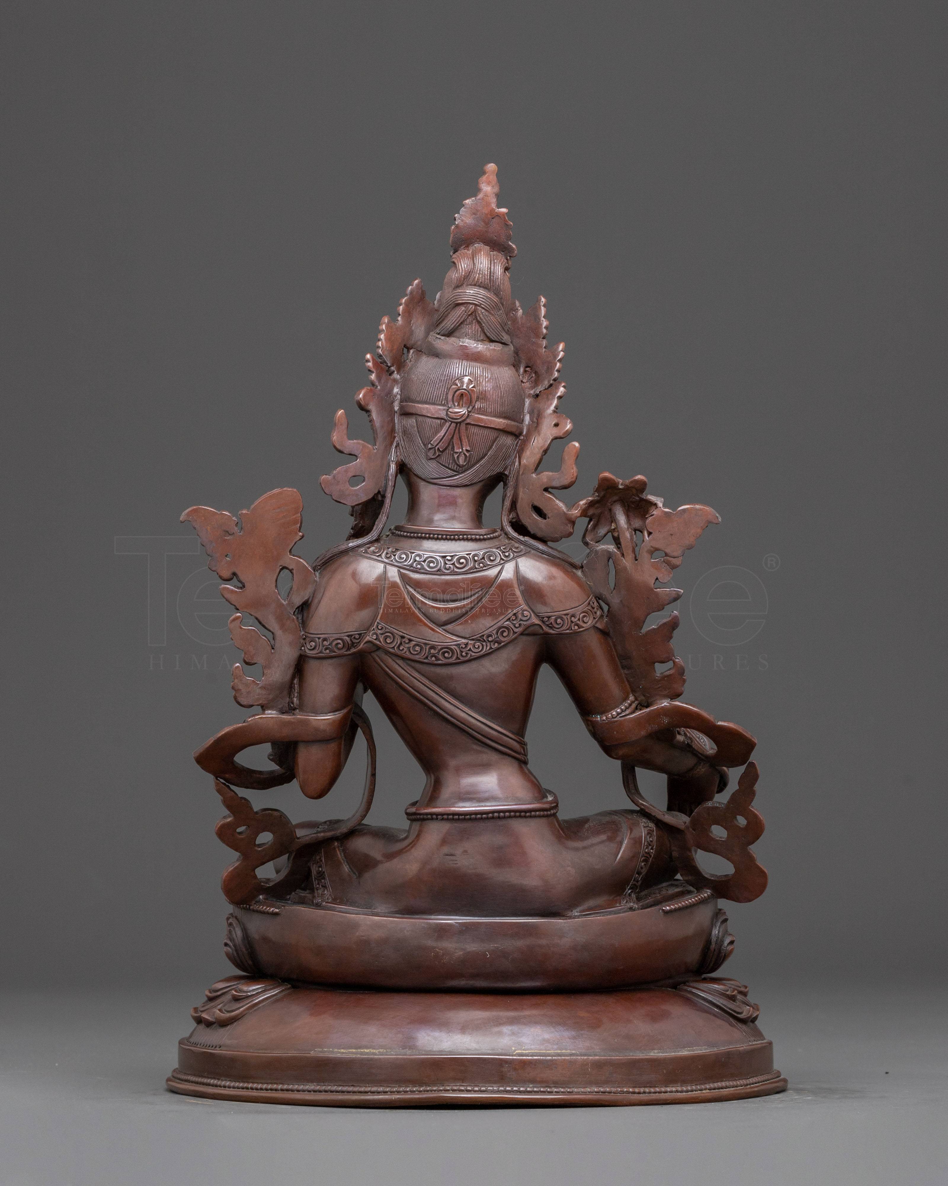 Handmade Oxidized Copper Shyama Tara Statue | Compassionate Goddess of Protection