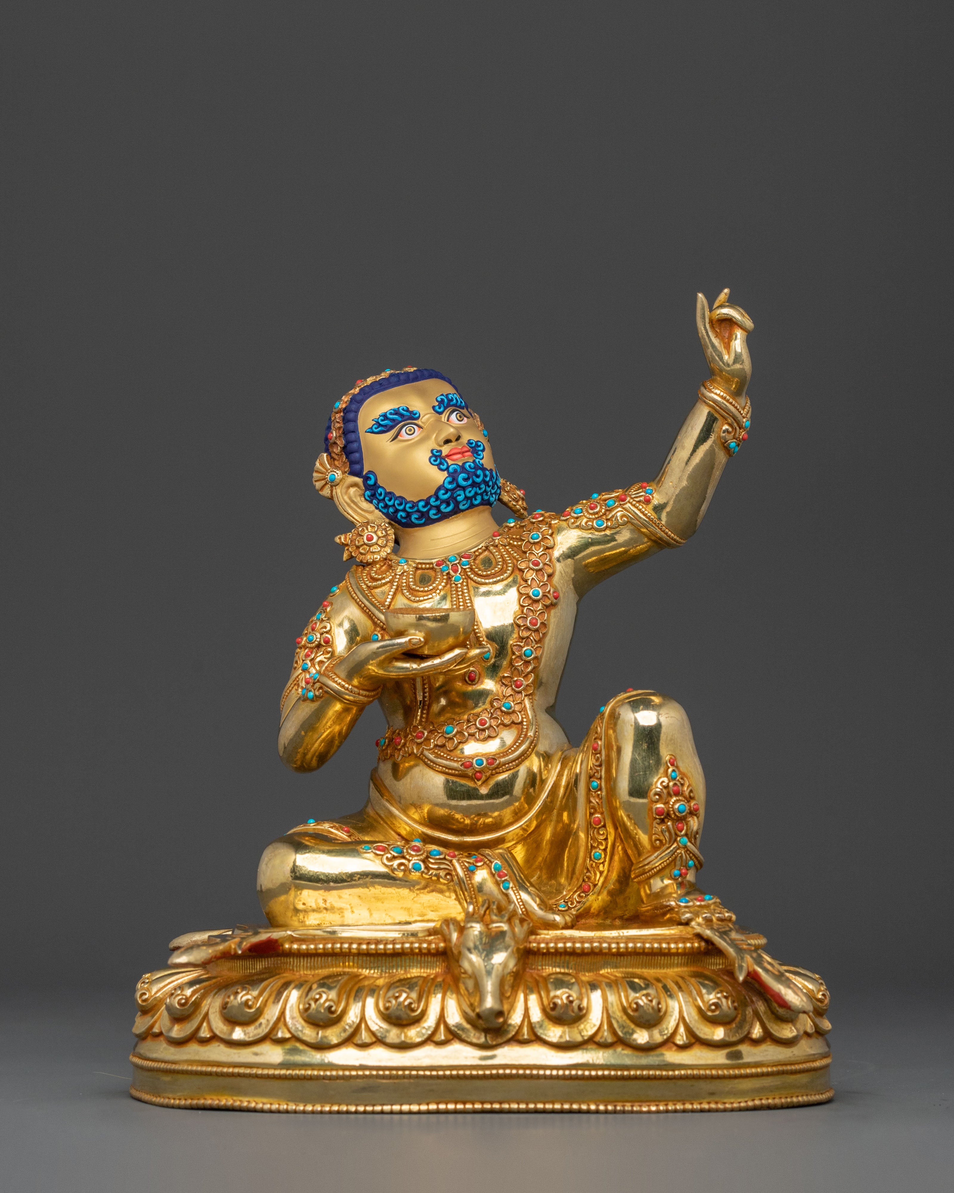 Virupa 24k Gold Gilded Spiritual Statue