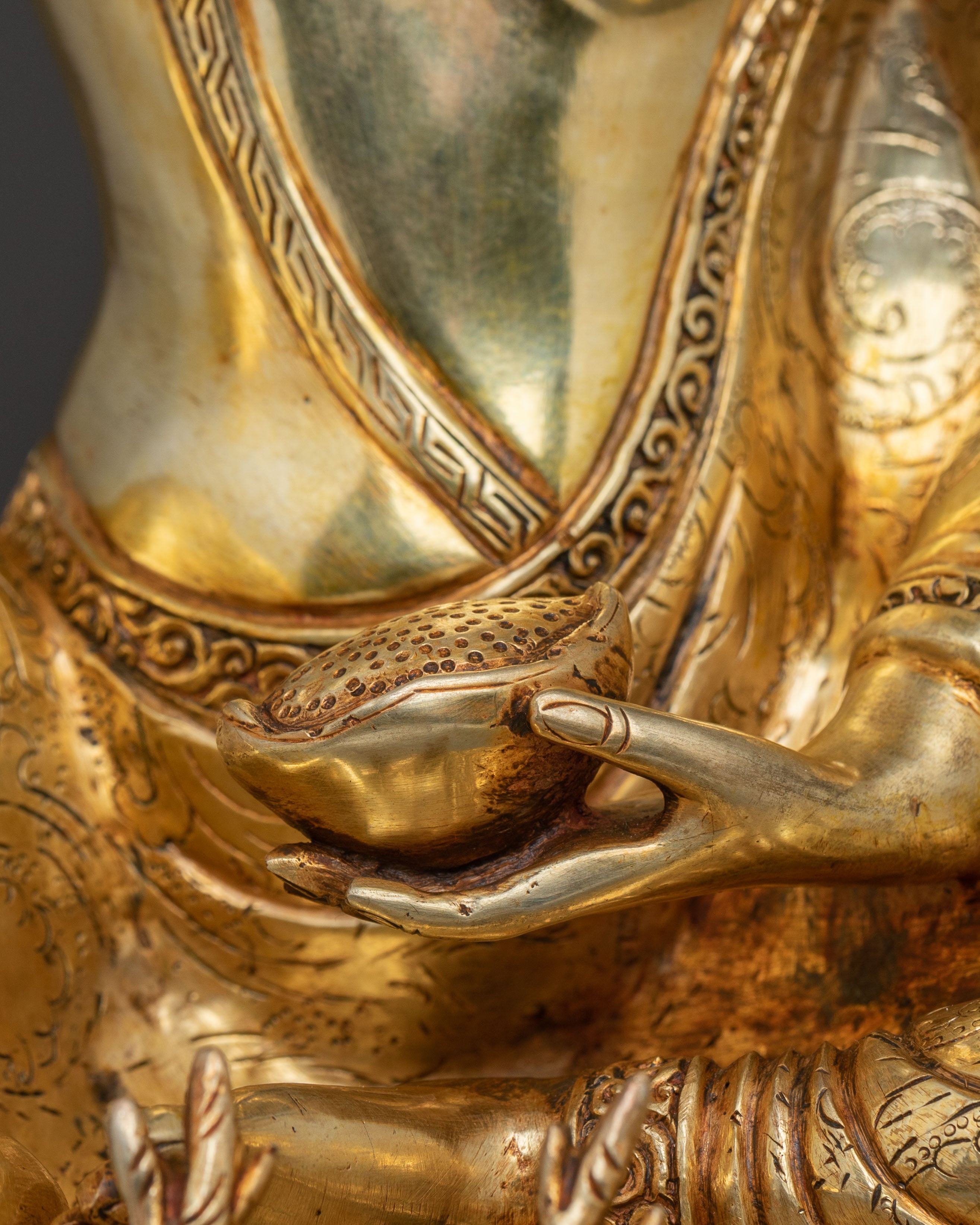 Milarepa Spiritual Sculpture | Meditational Decor