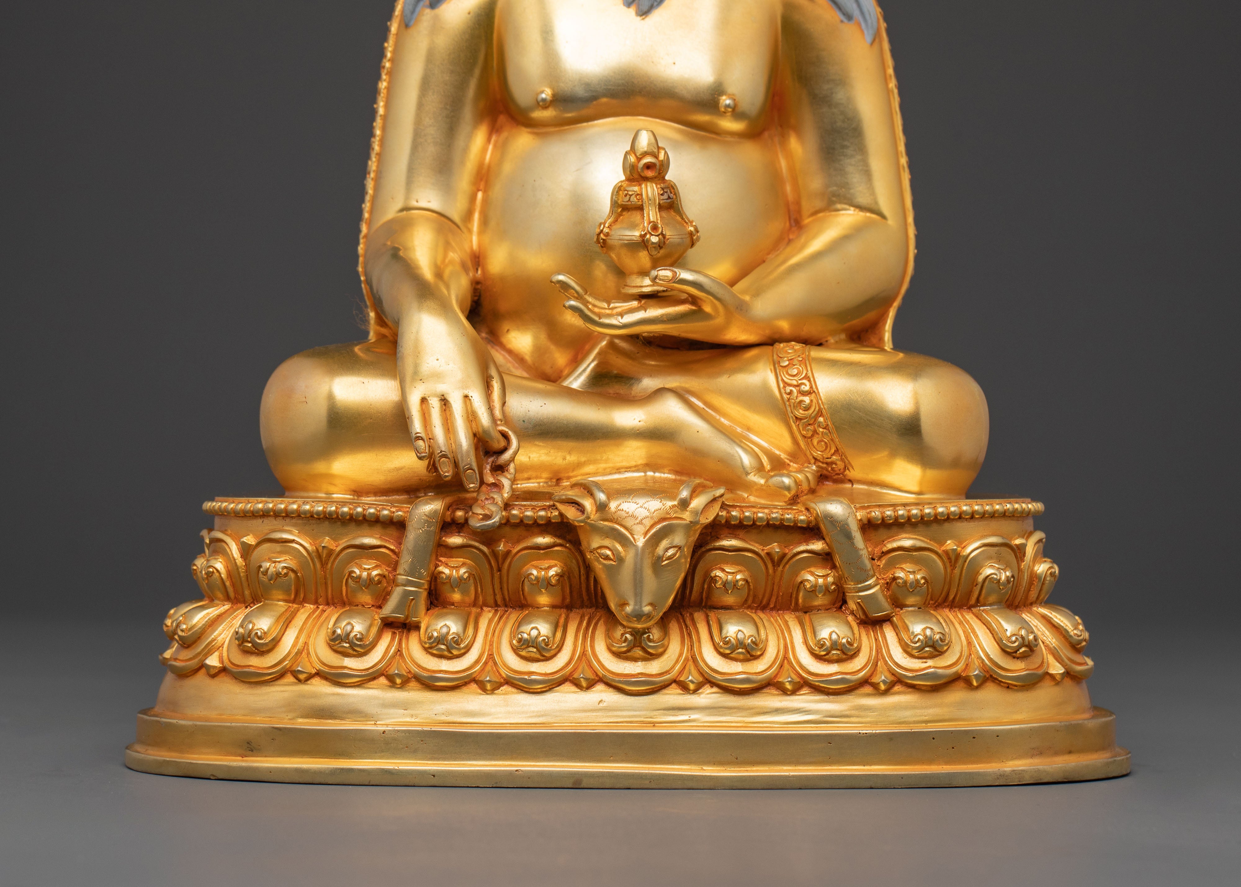 Thangtong Gyalpo Golden Statue | Iron Bridge Maker