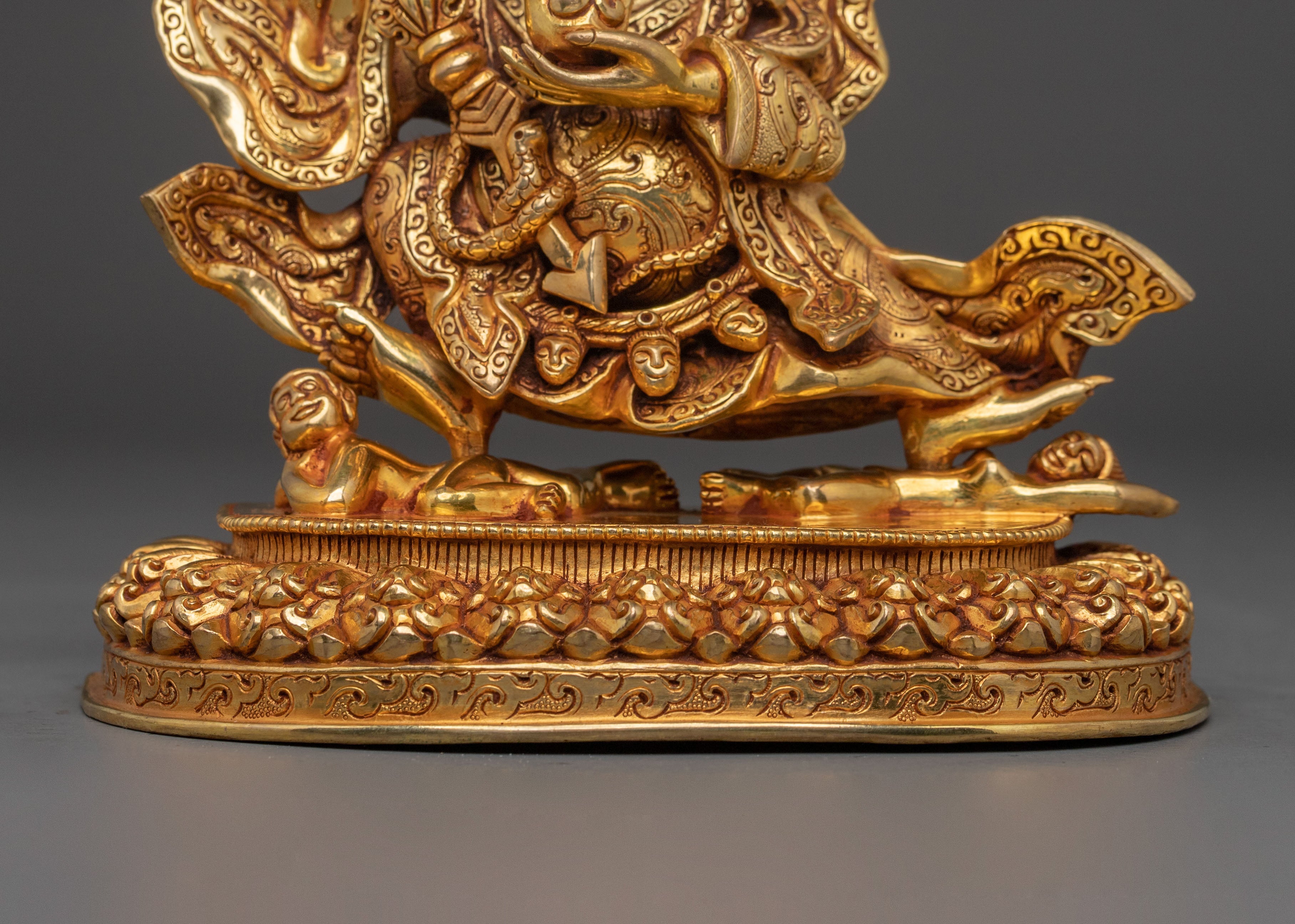 Mahakala Bernakchen Sculpture | Protector Deity