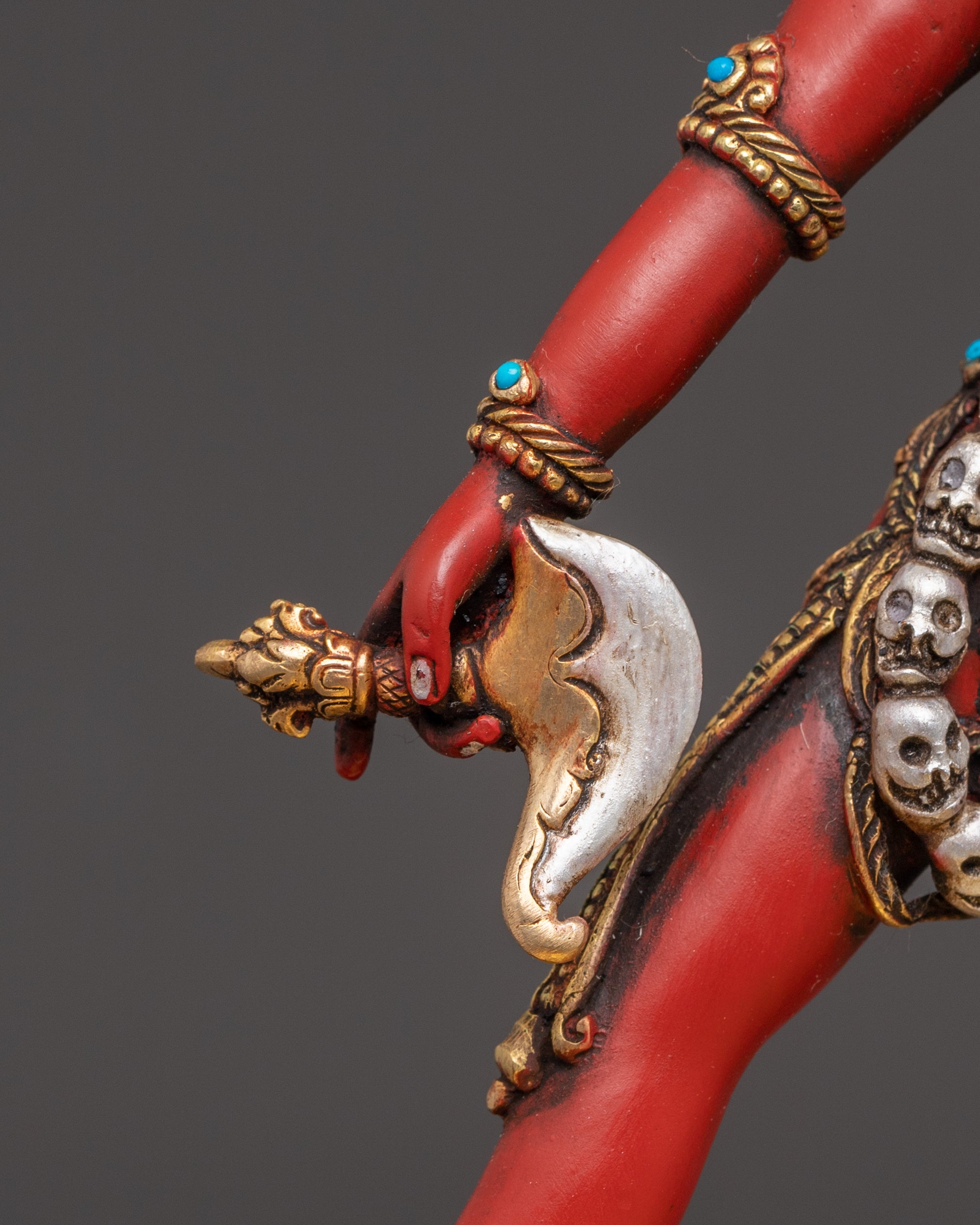 Handcrafted Vajrayogini Art, Goddess of Transformation | Tantric Feminine Power