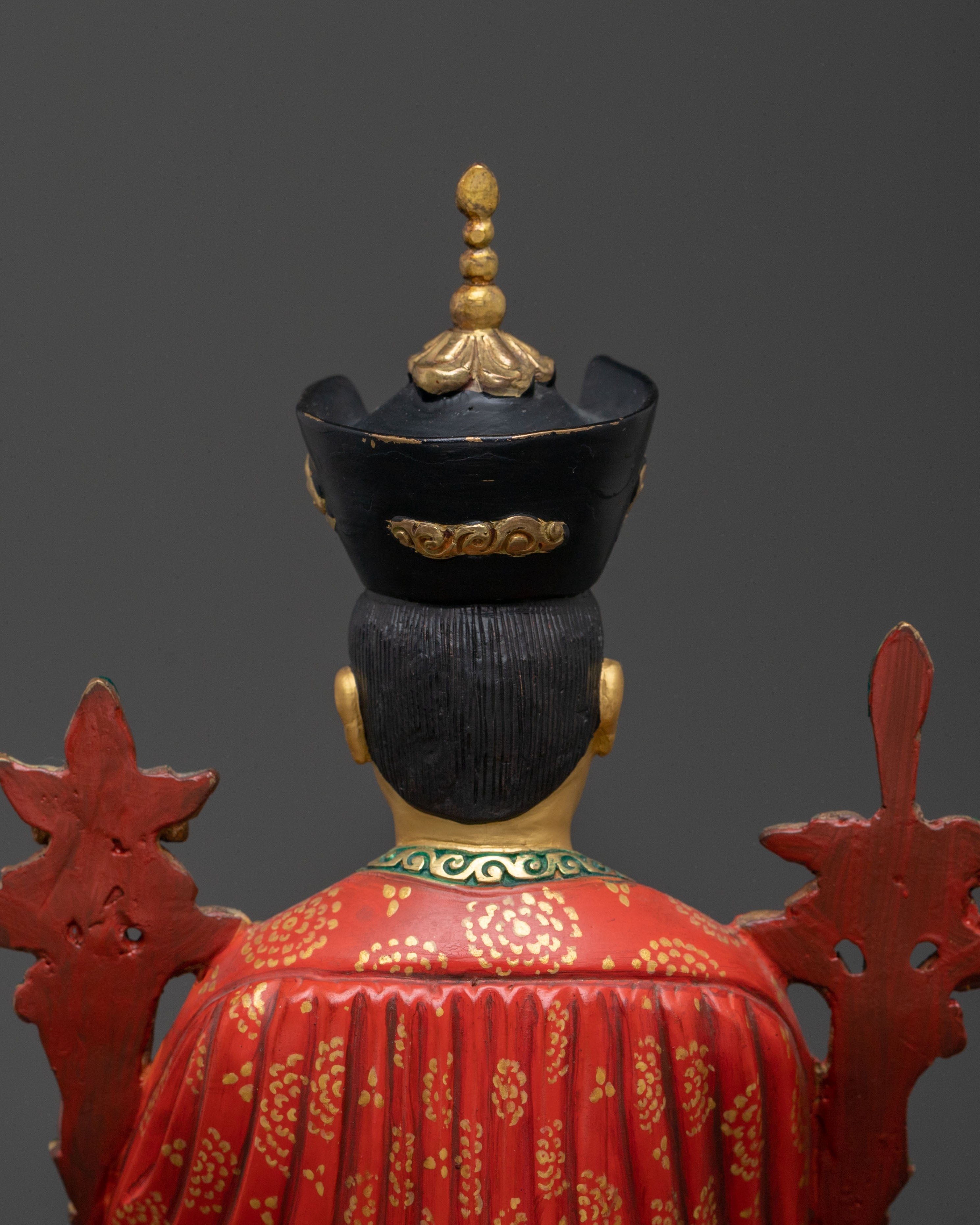 16th Karmapa Handcrafted Statue | 24K Gold Gilded
