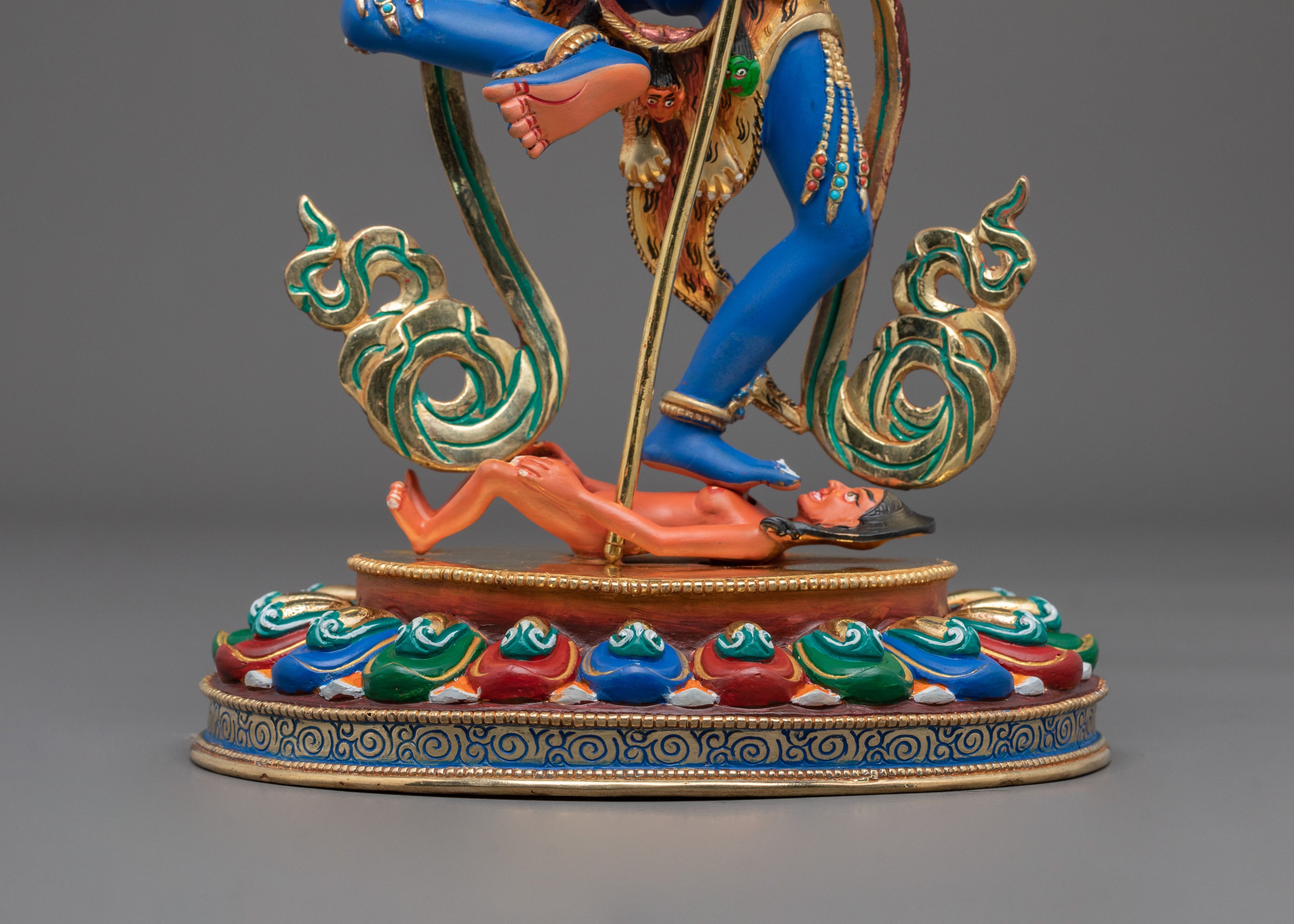 Sacred Protector Shima Mukha Statue | Sacred Protector of Vajrayana Buddhism