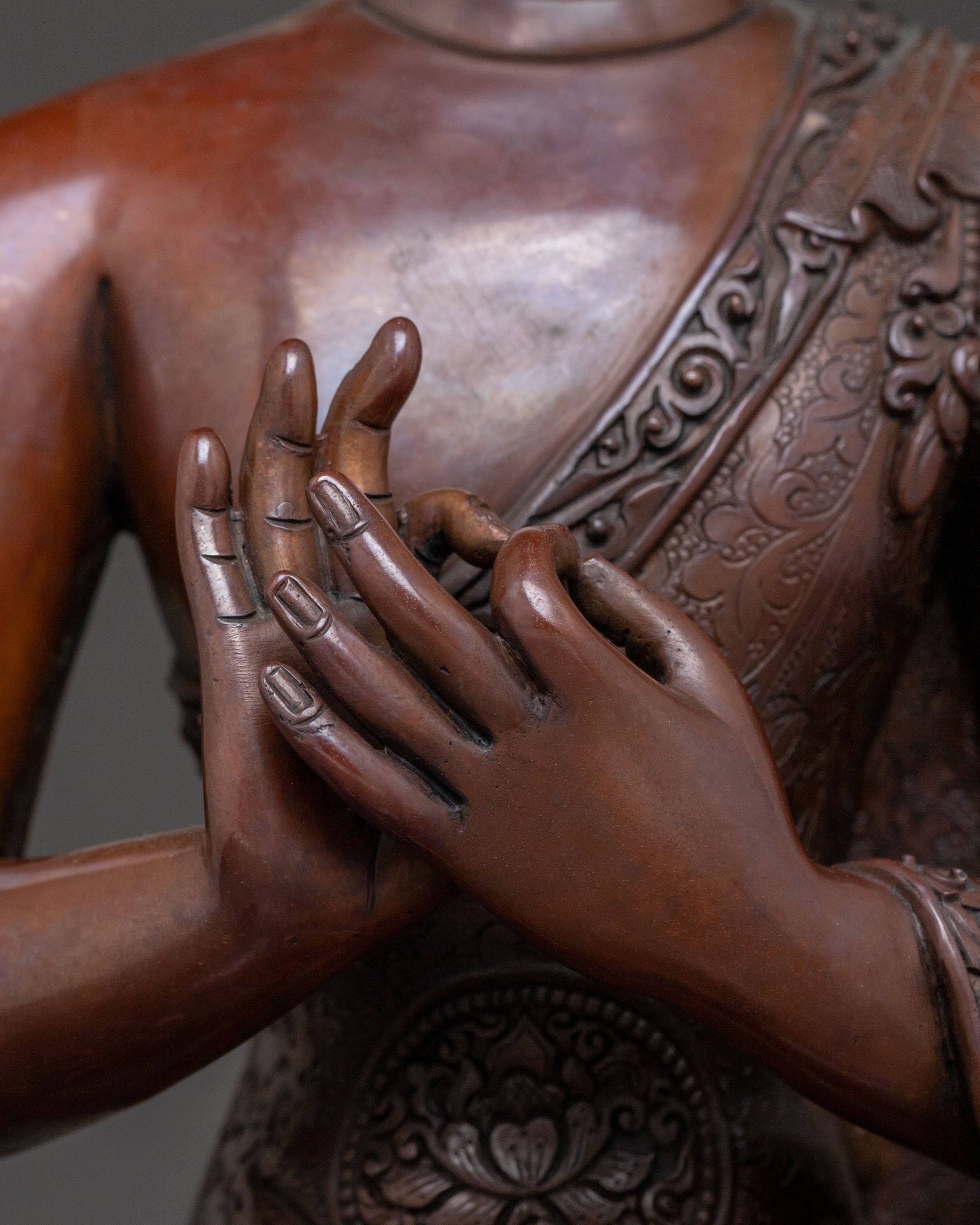 Vairocana Buddha Statue | Meditation Altar Decor