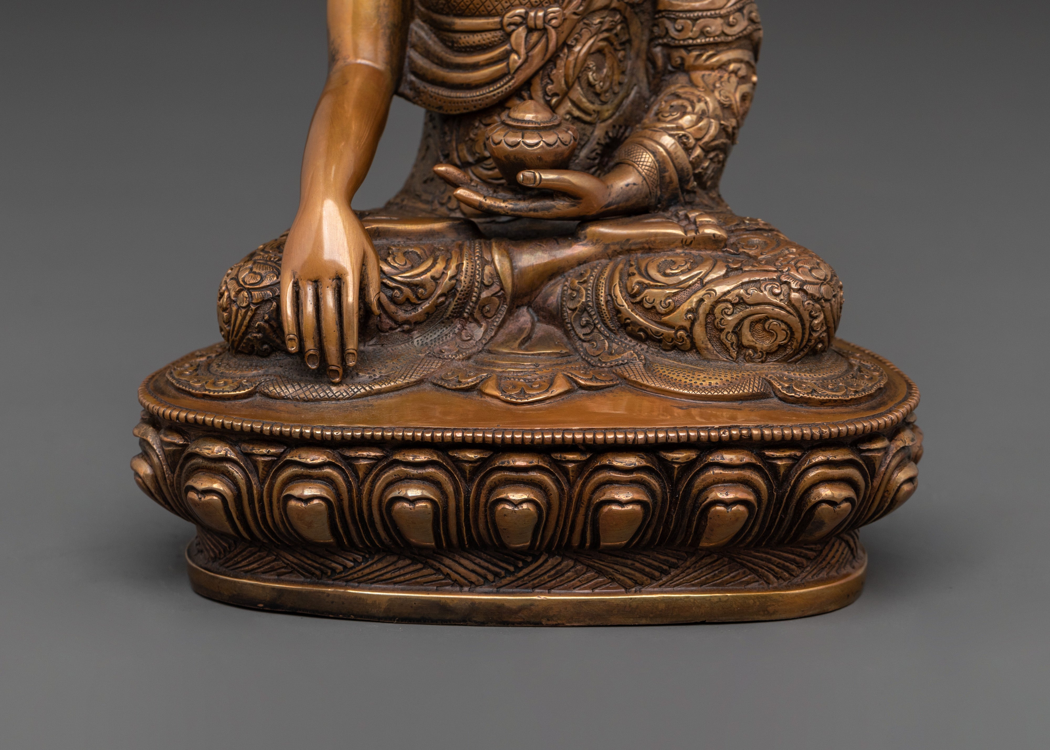 Handcrafted Three Buddhas Statue Set | Divine Figures