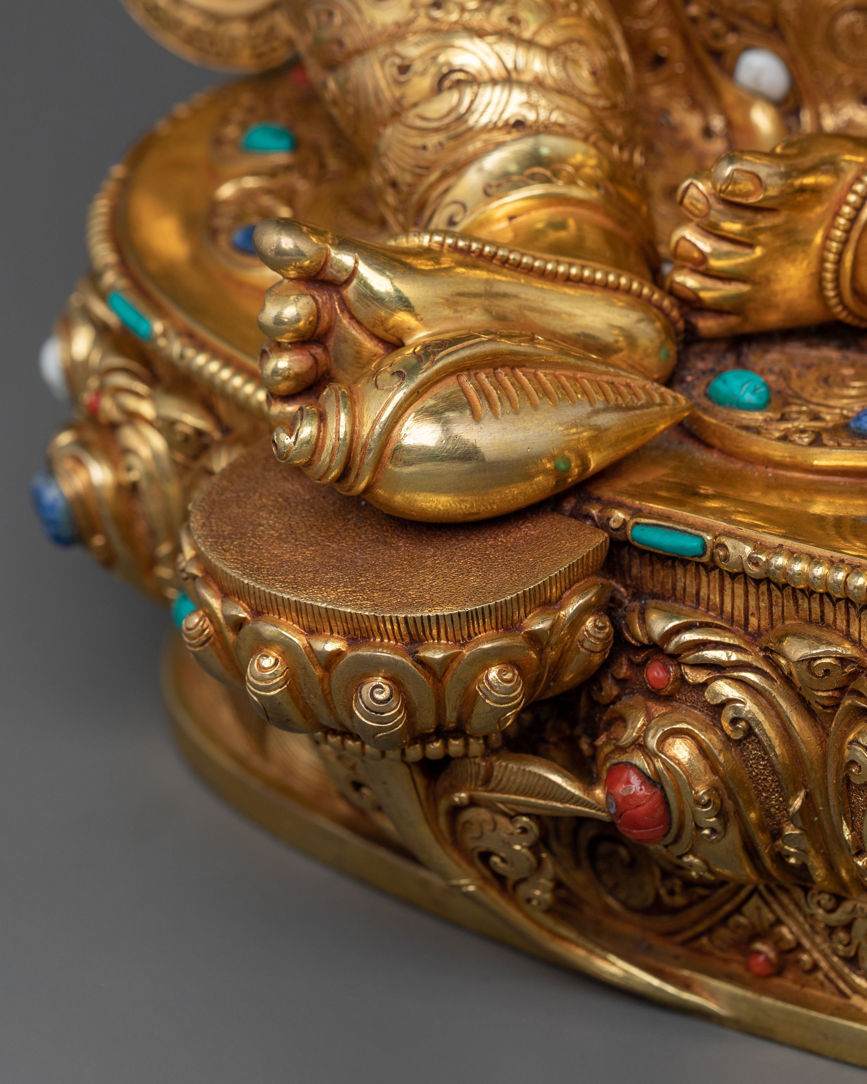 Handcrafted Dzambhala Statue: Wealth Blessing