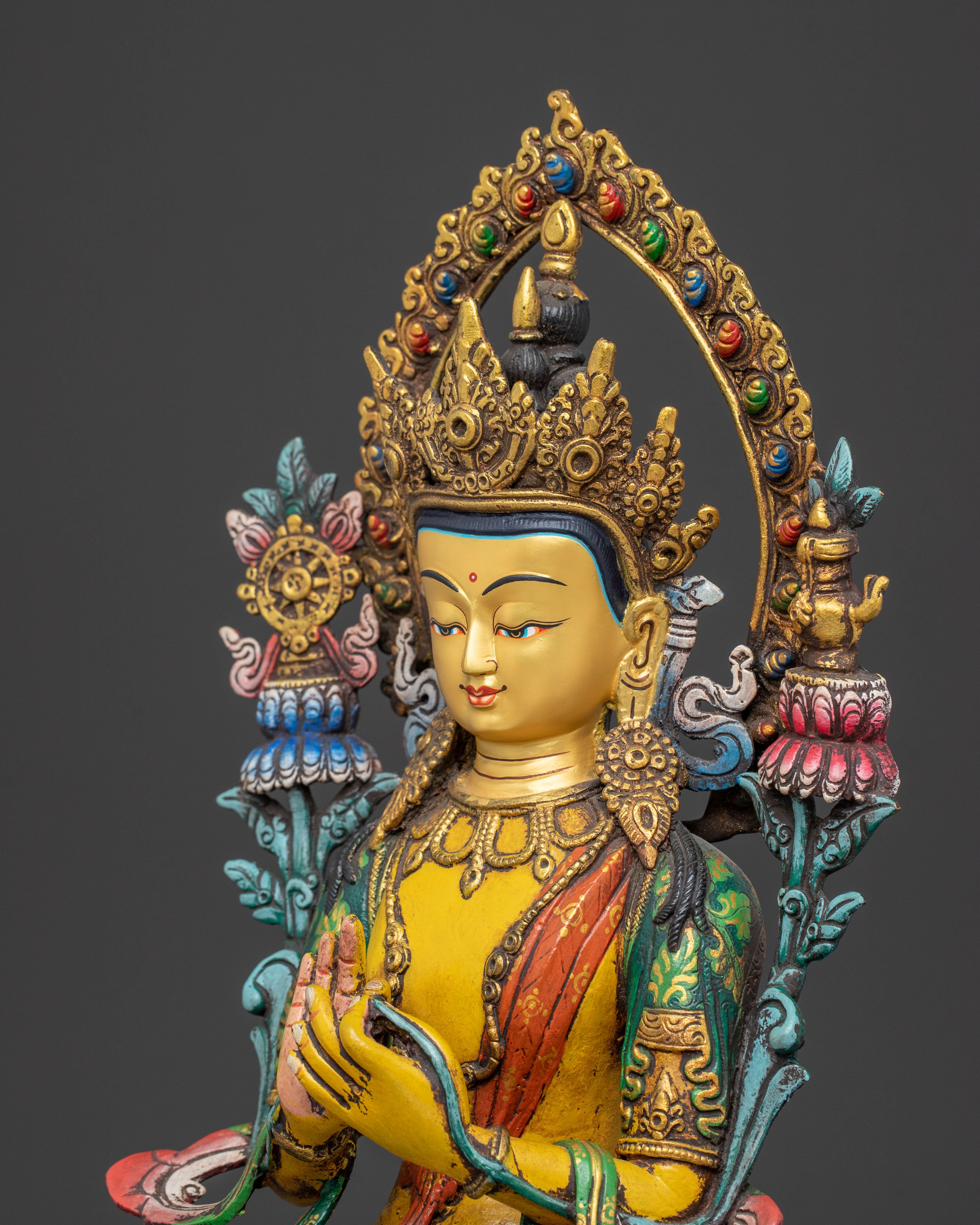 Maitreya Buddha Sculpture: The Buddha of The Future | Traditional Artwork