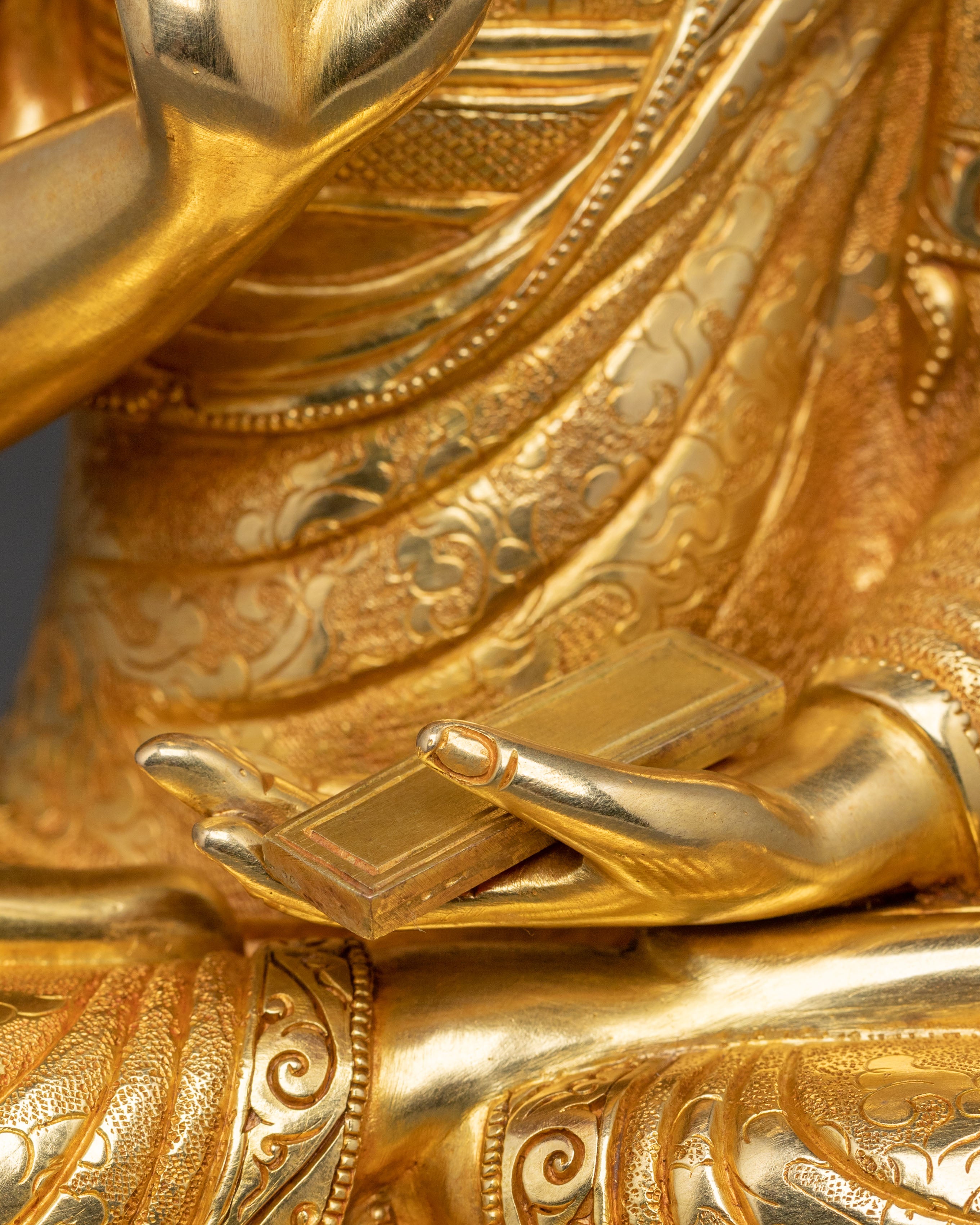 Disciples of Tsongkhapa Statue | Tibetan Buddhist Master Sculpture