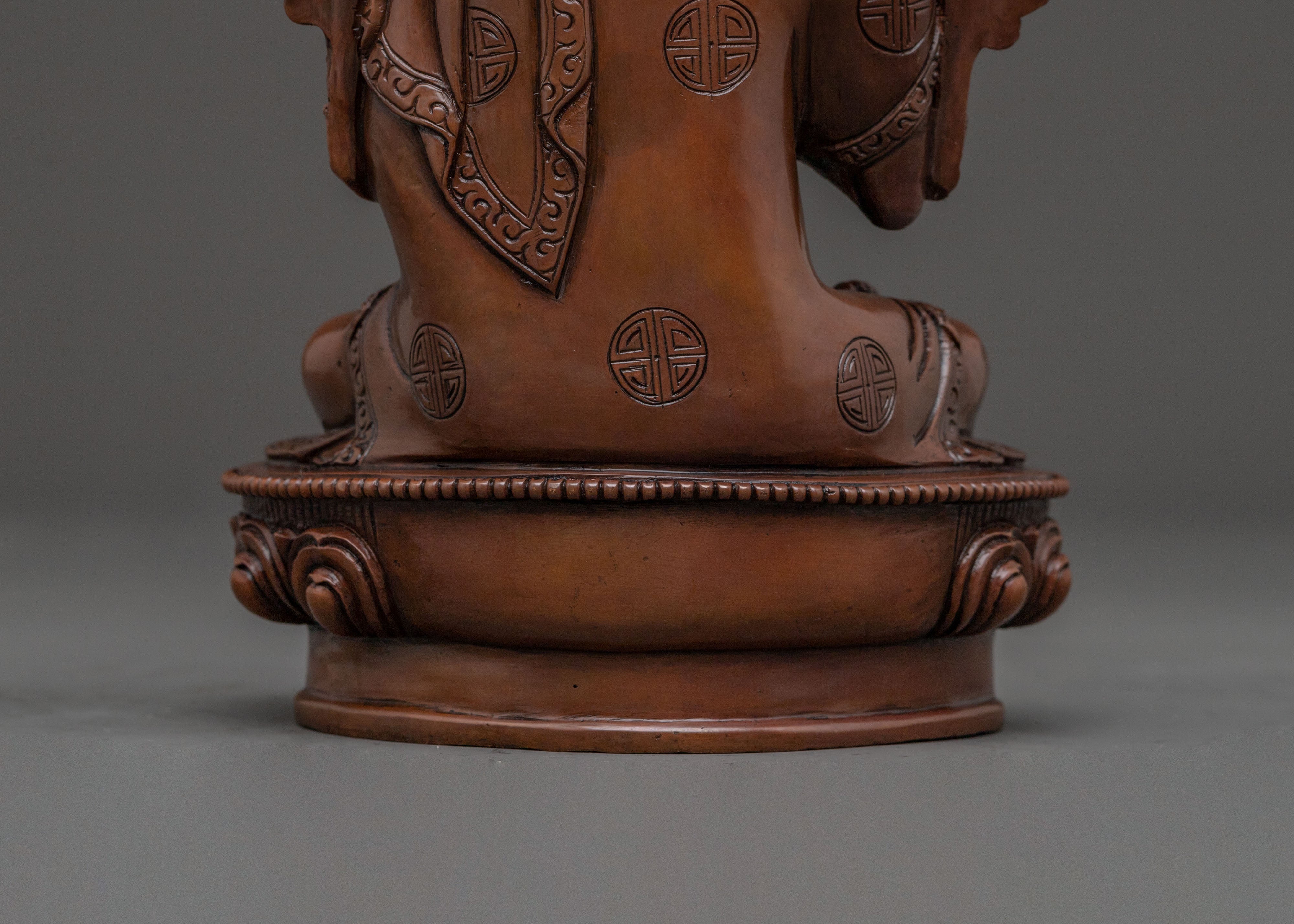 Tsongkhapa Sacred Statue | Tibetan Buddhist Master