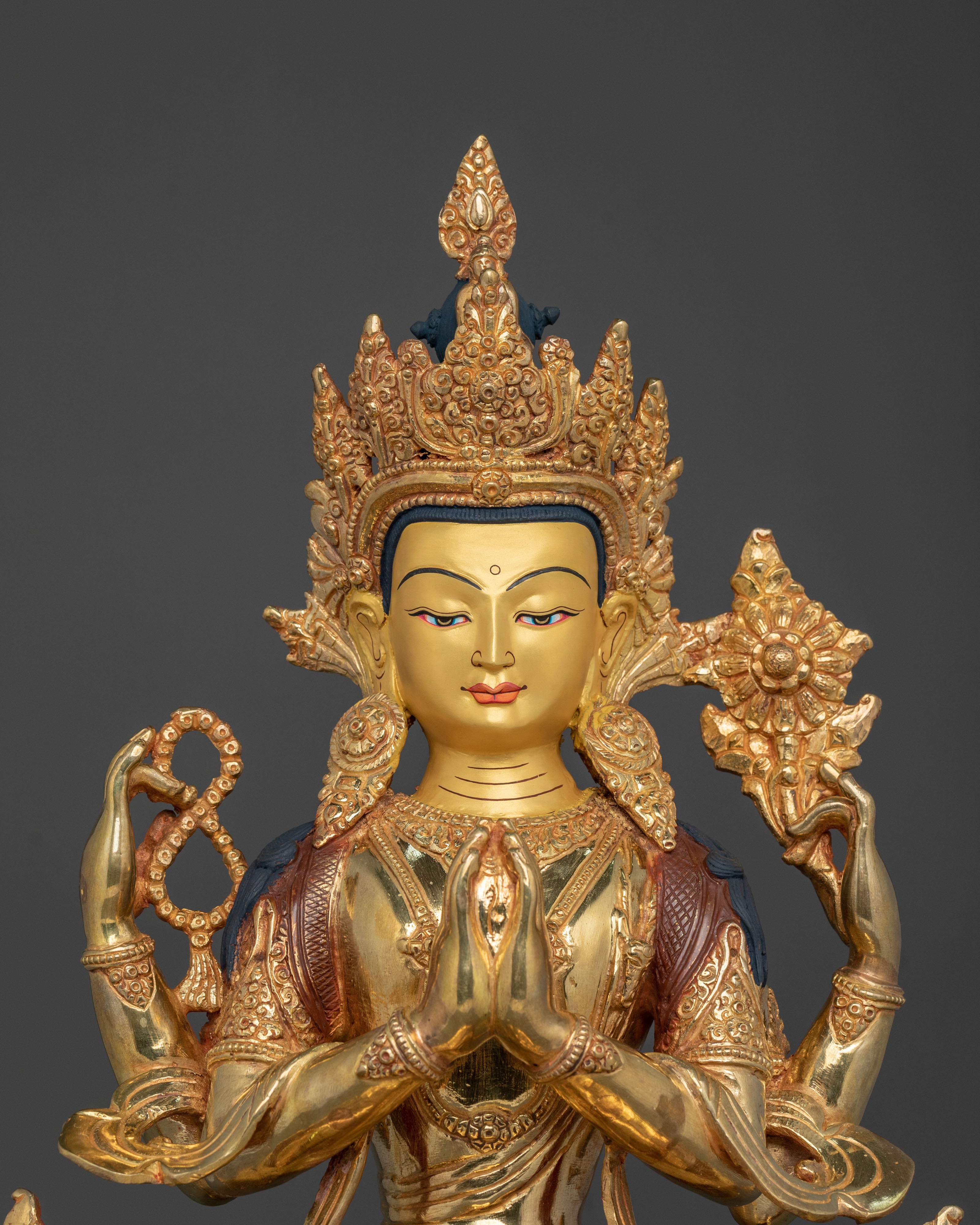 Buddha Dharma Sangha Set | Sacred Statue Collection