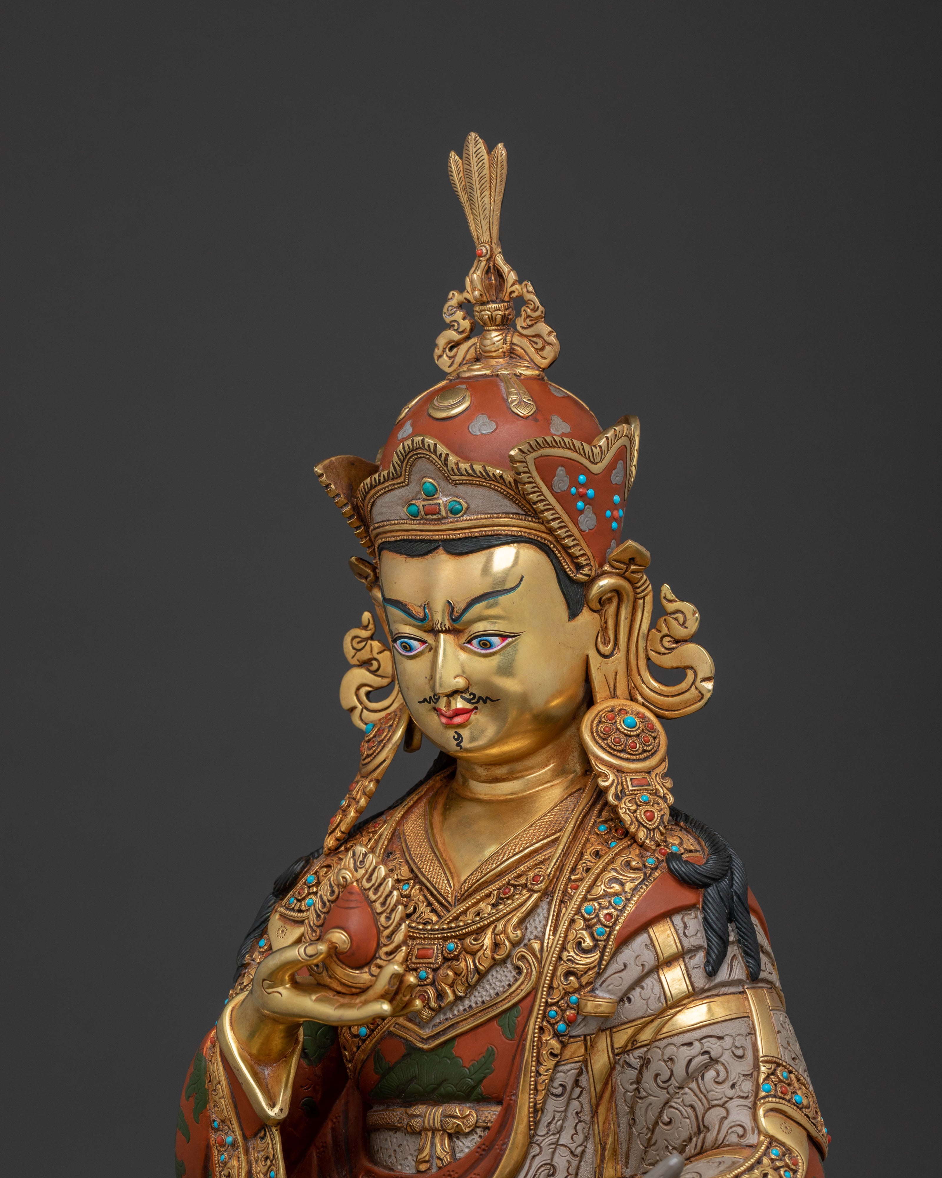 Guru Norla Statue | Sacred Buddhist Master