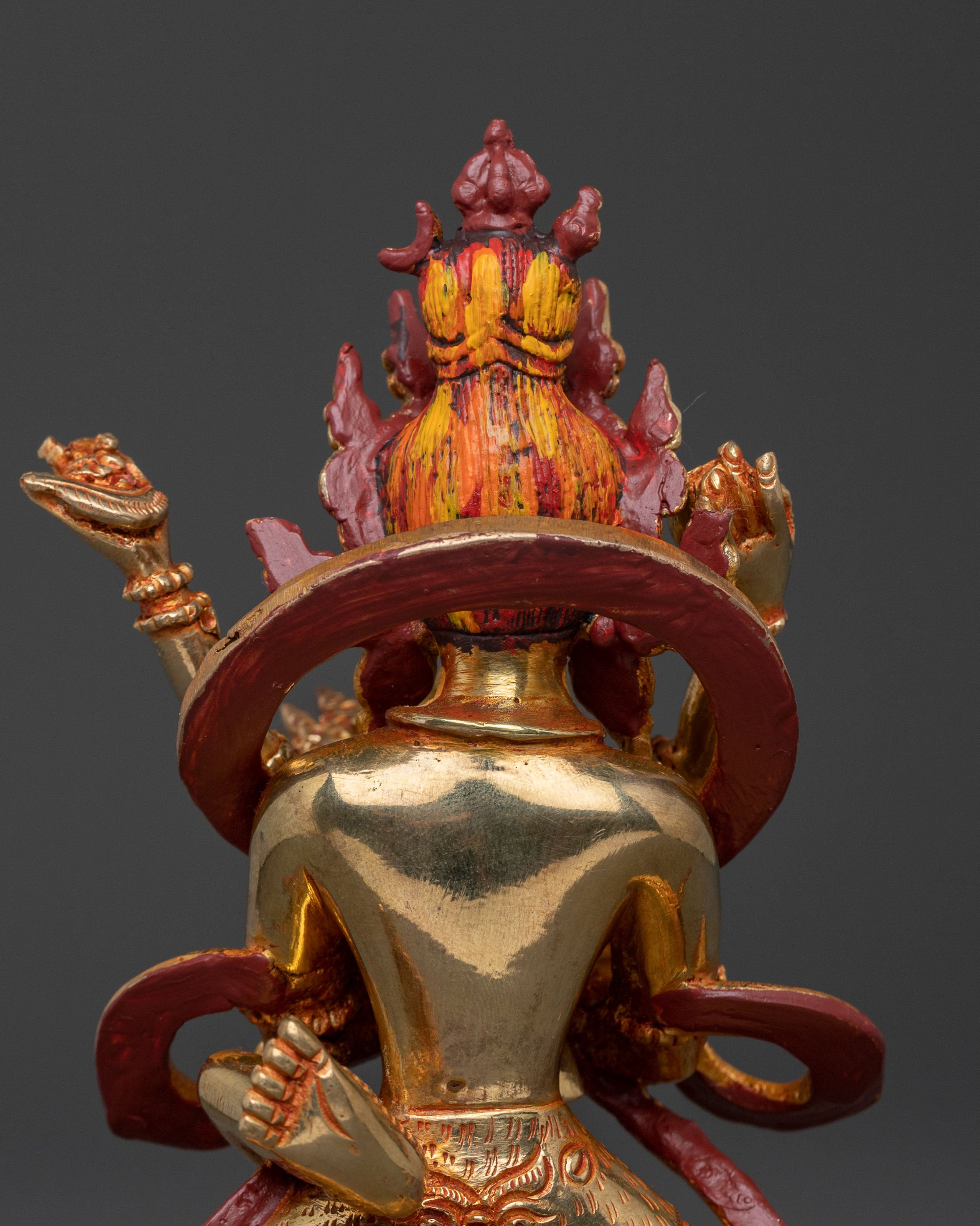 Chakrasamvara Sacred Golden Statue | Home Decor