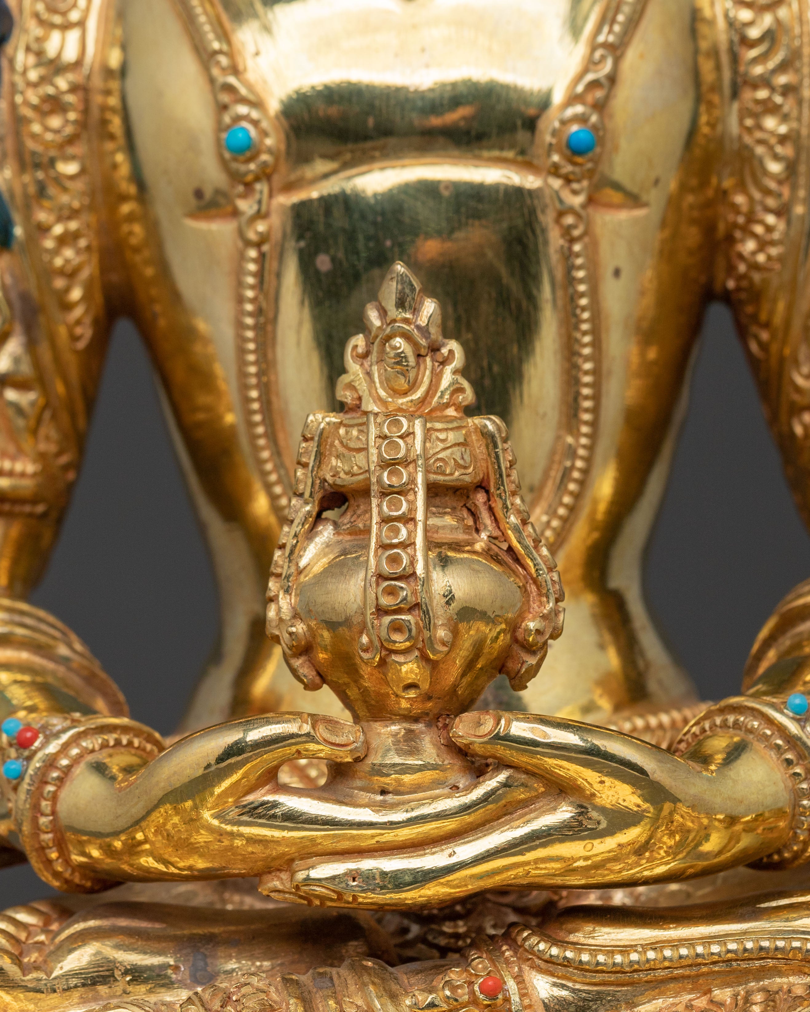 Handcrafted Amitayus Buddha Statue | Longevity Figure