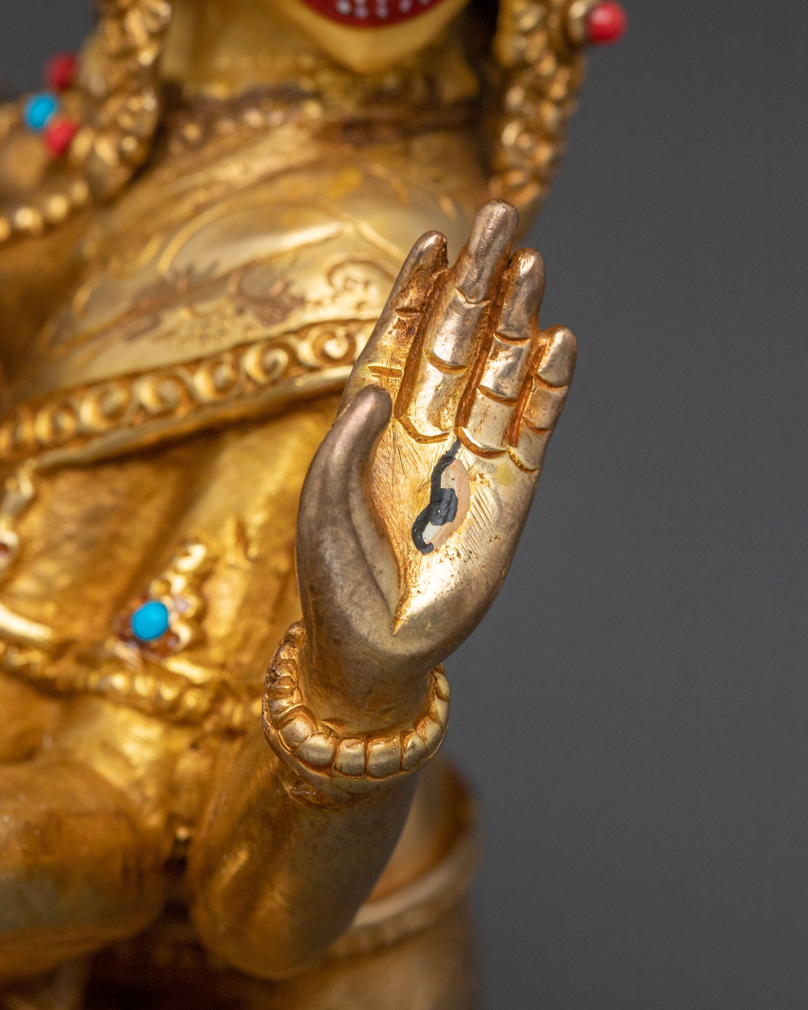 Namgyalma 24k Gold Gilded Statue| Enlightened Icon