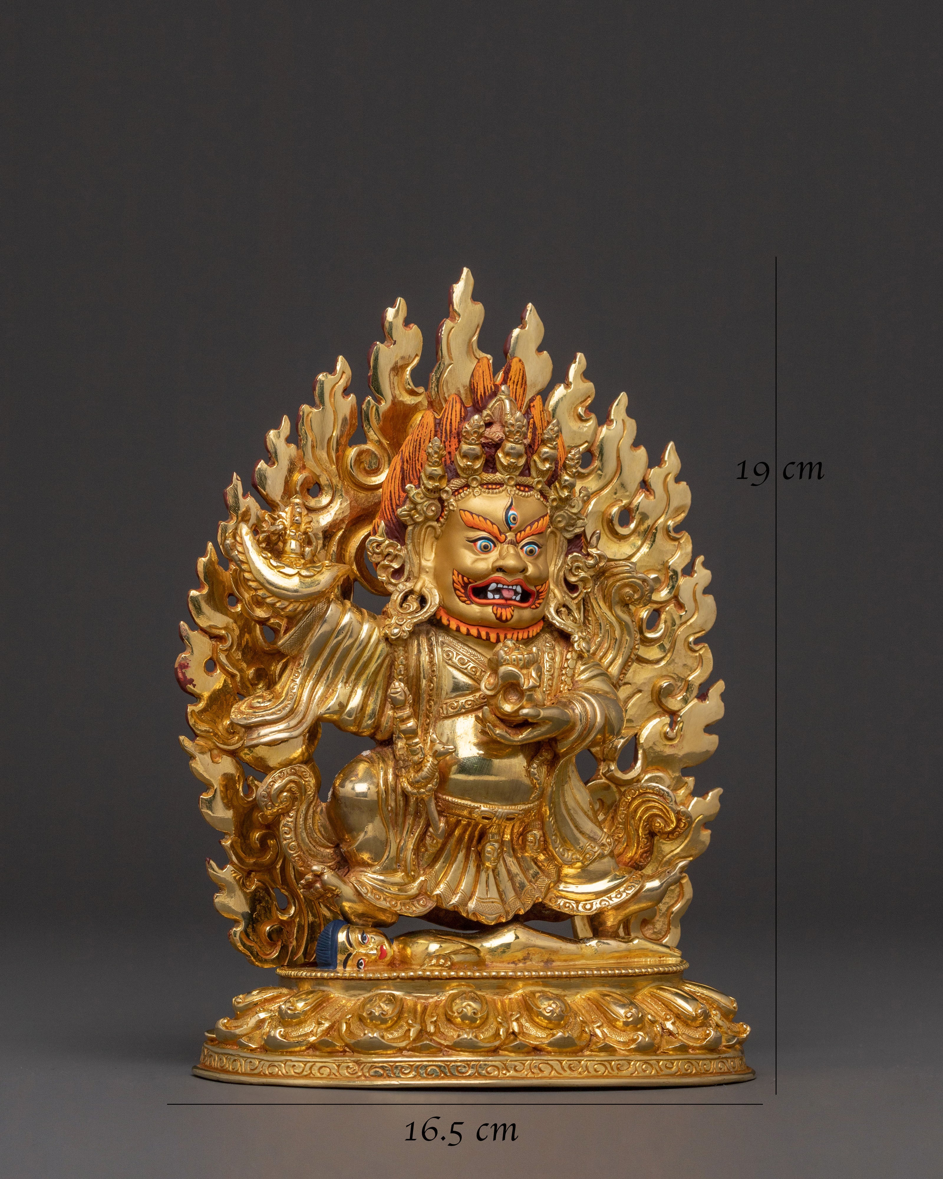 Mahakala Bernakchen Protector Statue | Divine Guardian of Wisdom