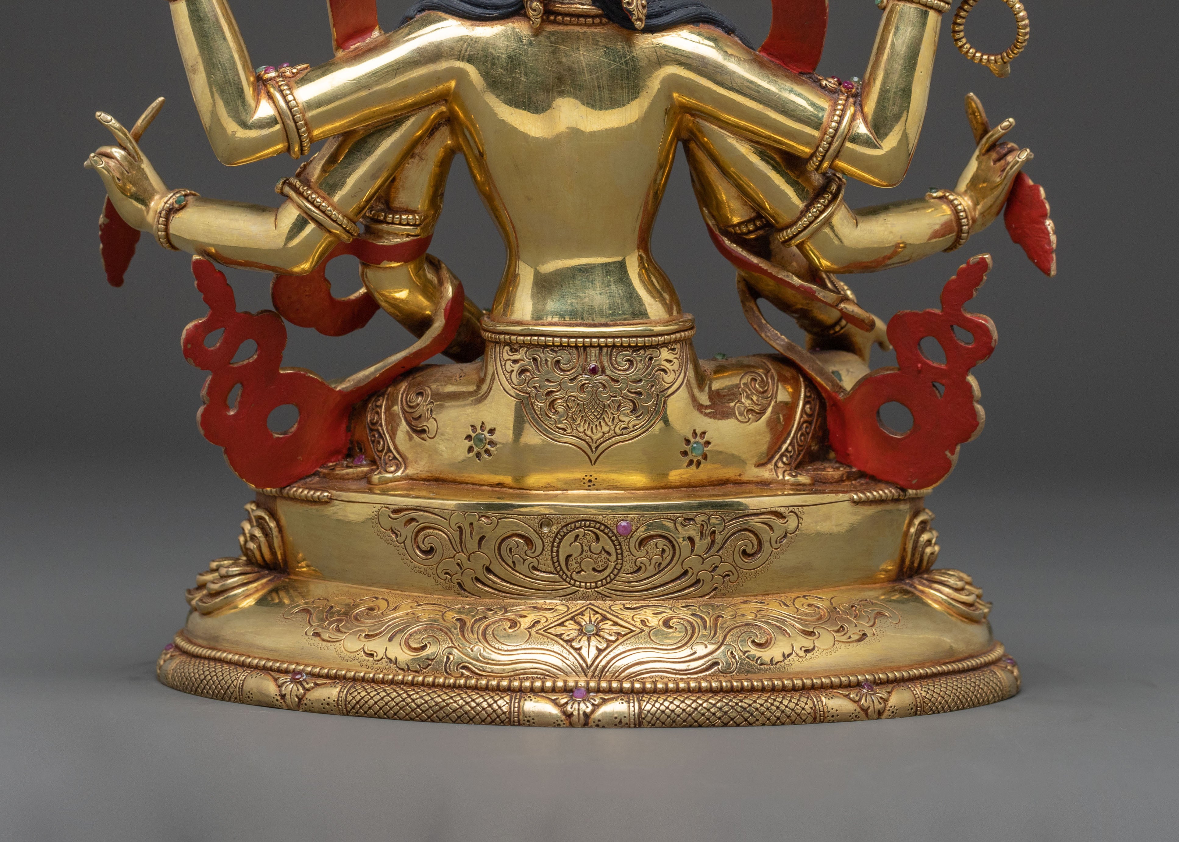 Handcrafted Vasudhara Statue: Goddess of Wealth
