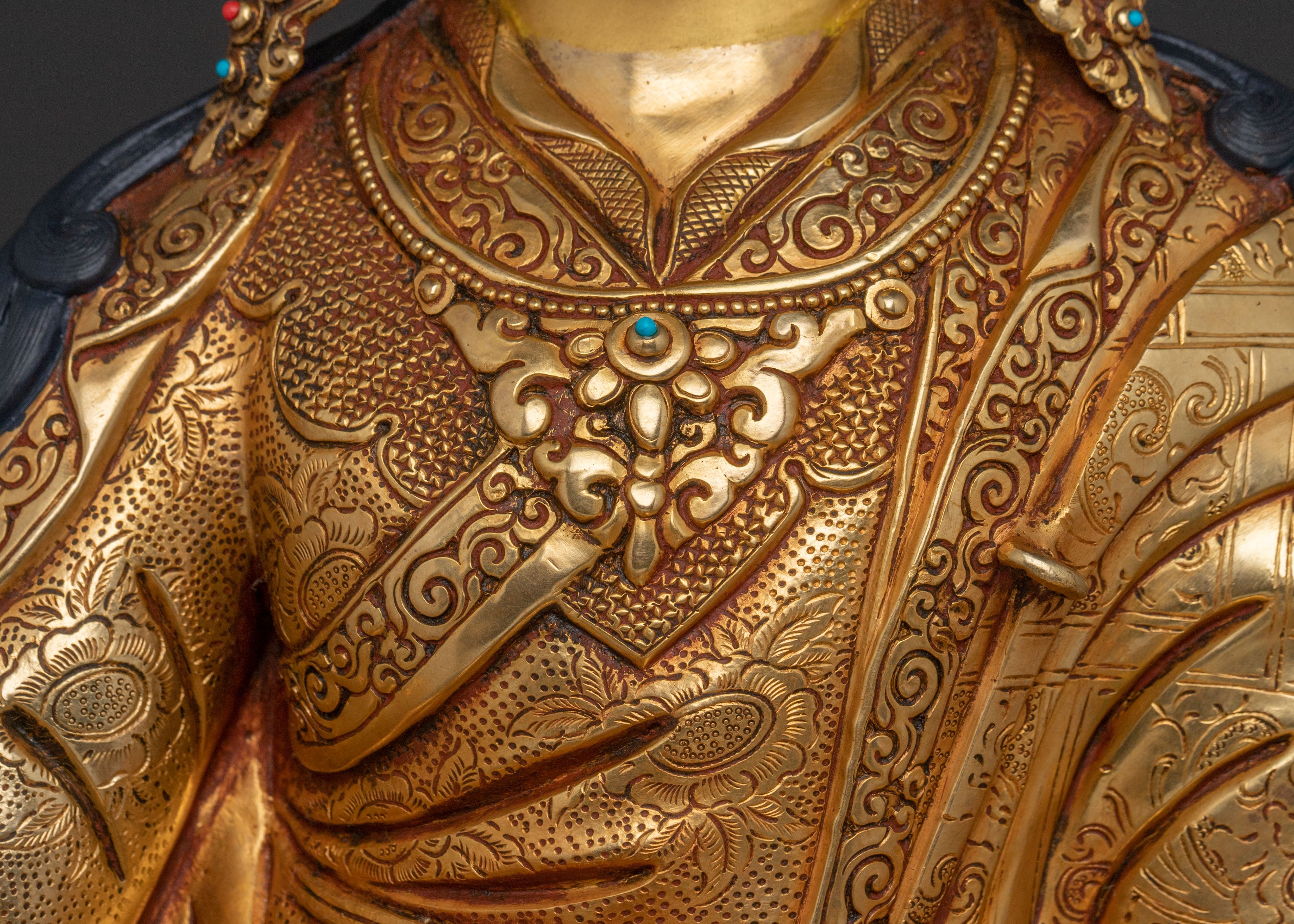 Guru Rinpoche Sacred Blessing Statue | Symbol of Enlightenment