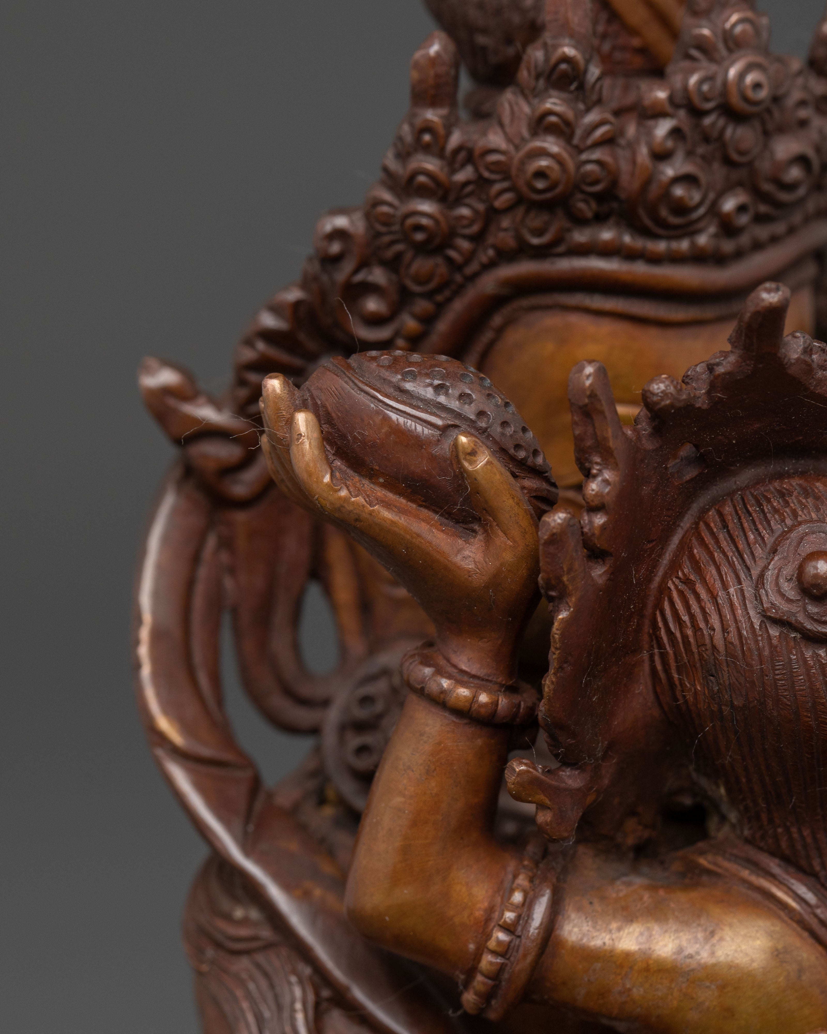 Vajradhara Statue with Consort | Meditational Figure