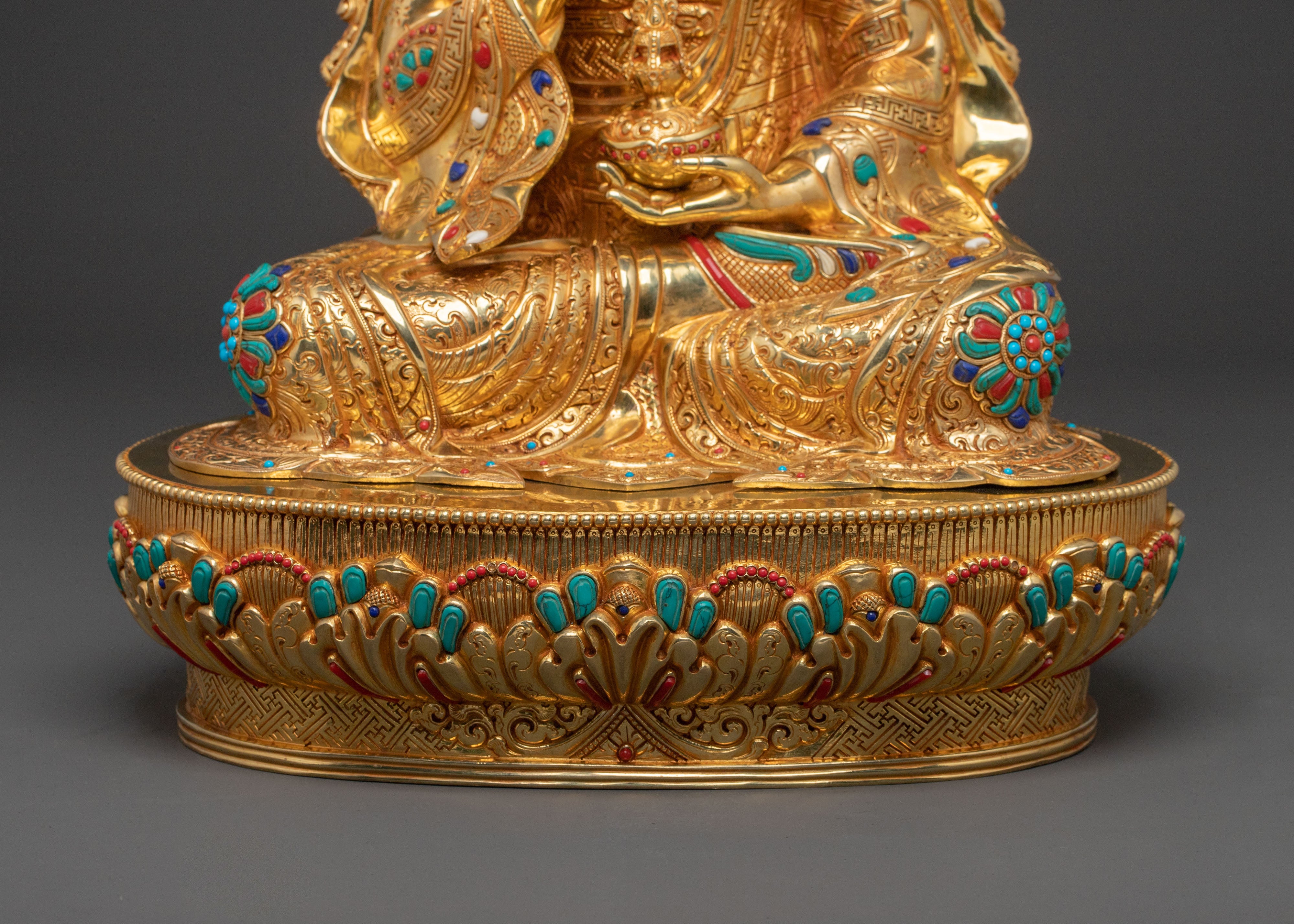 Guru Tsoyke Dorje Statue: Buddhist Decor