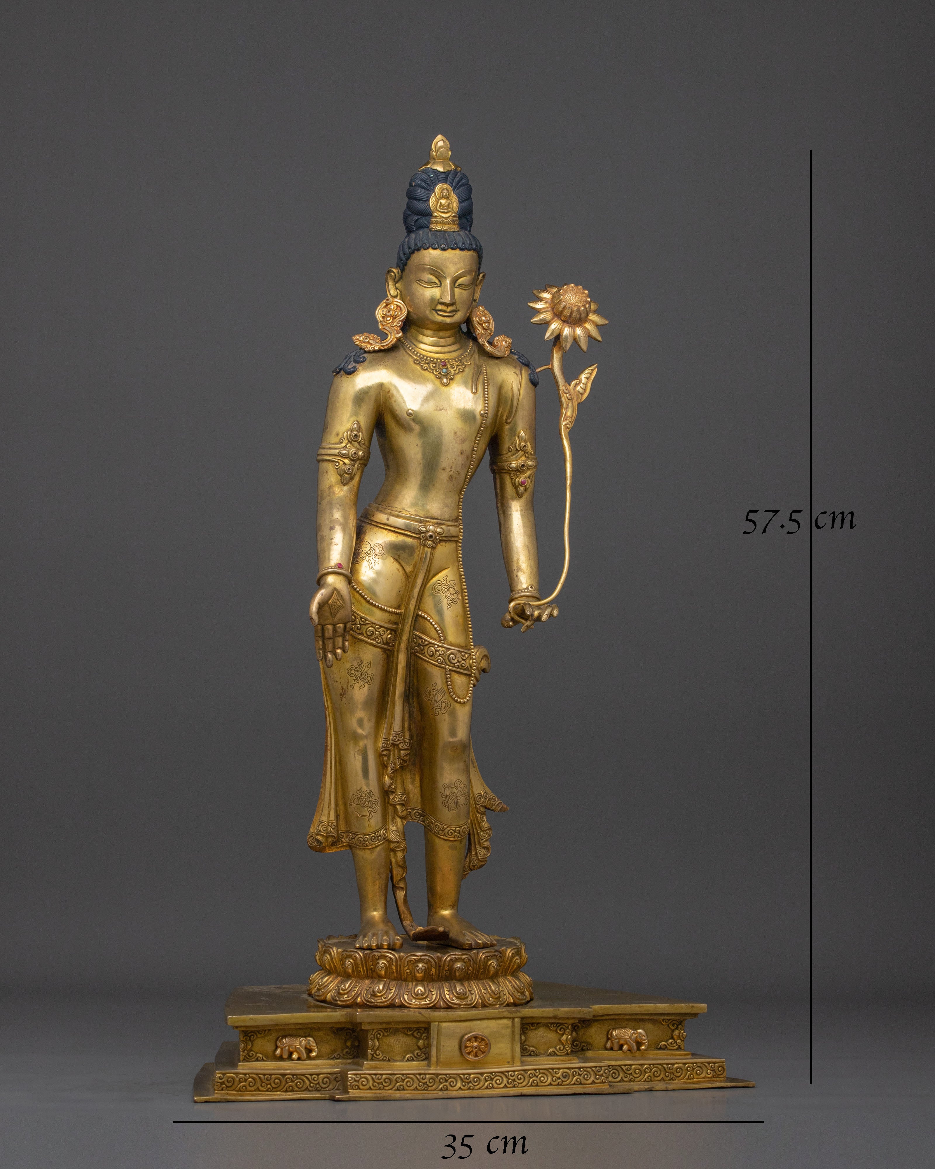 Handmade Padmapani Statue | Compassionate Bodhisattva