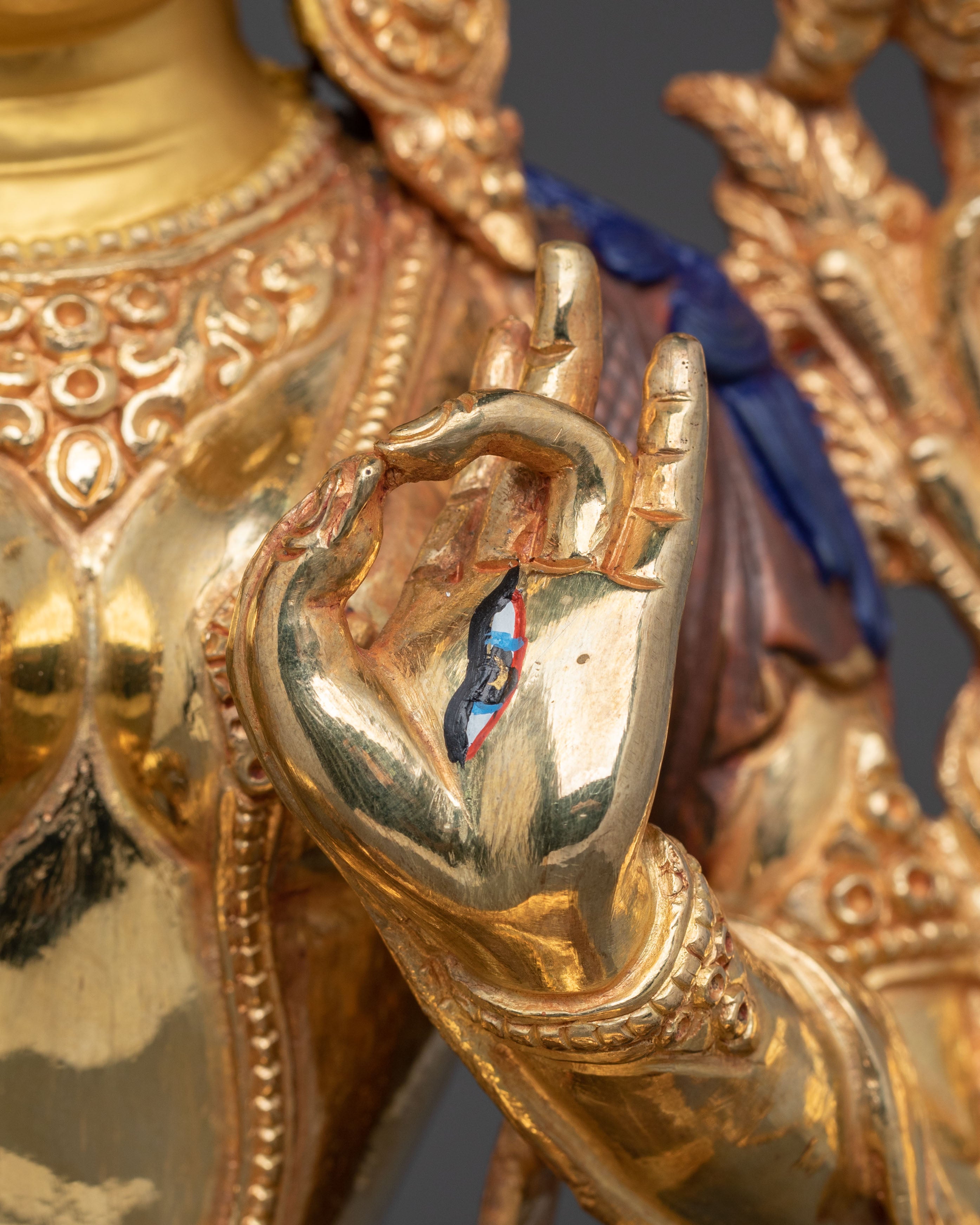 Meditation Goddess White Tara Sculpture | Divine Feminine Compassion Figure