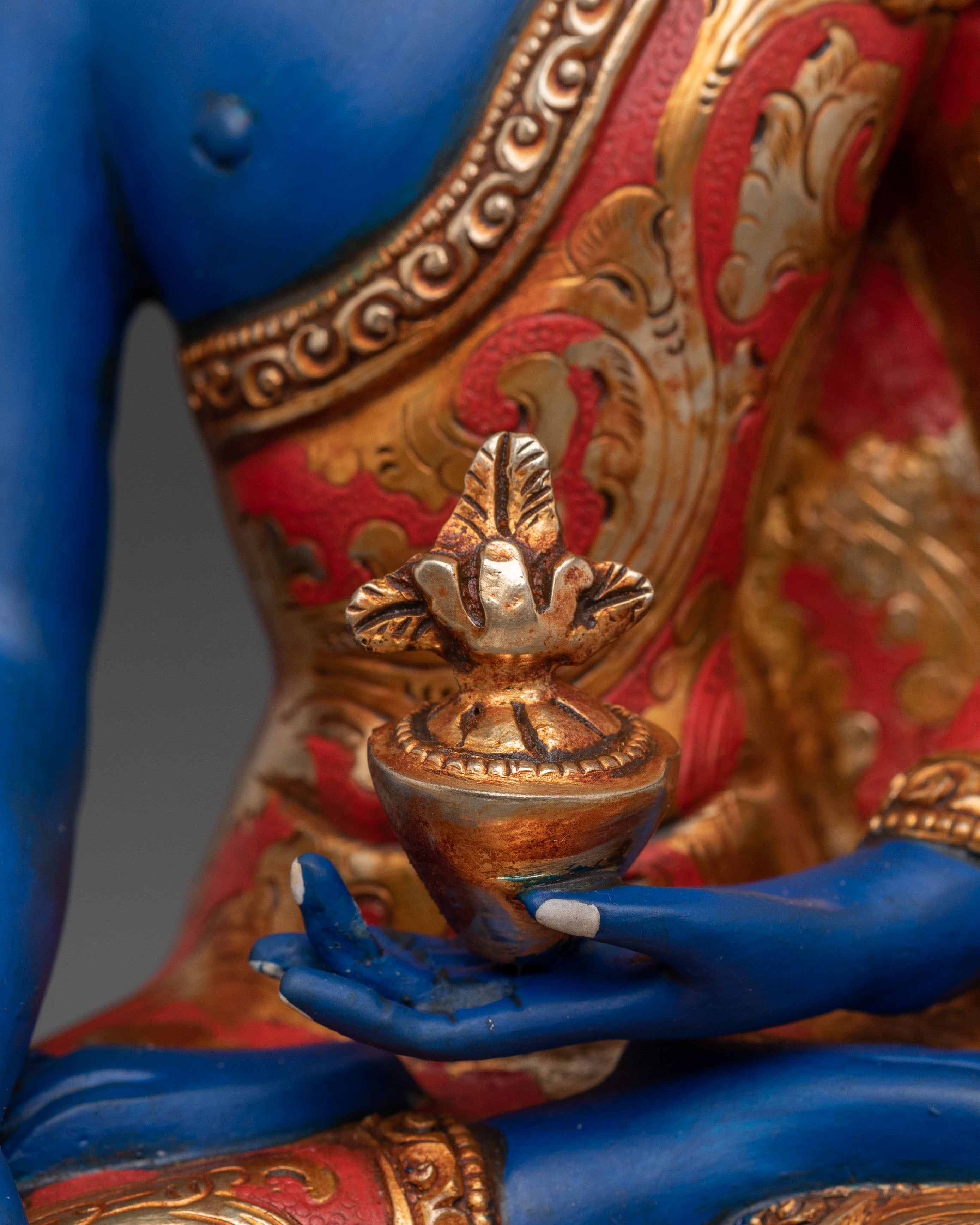 Medicine Buddha Healing Statue | Home Decor
