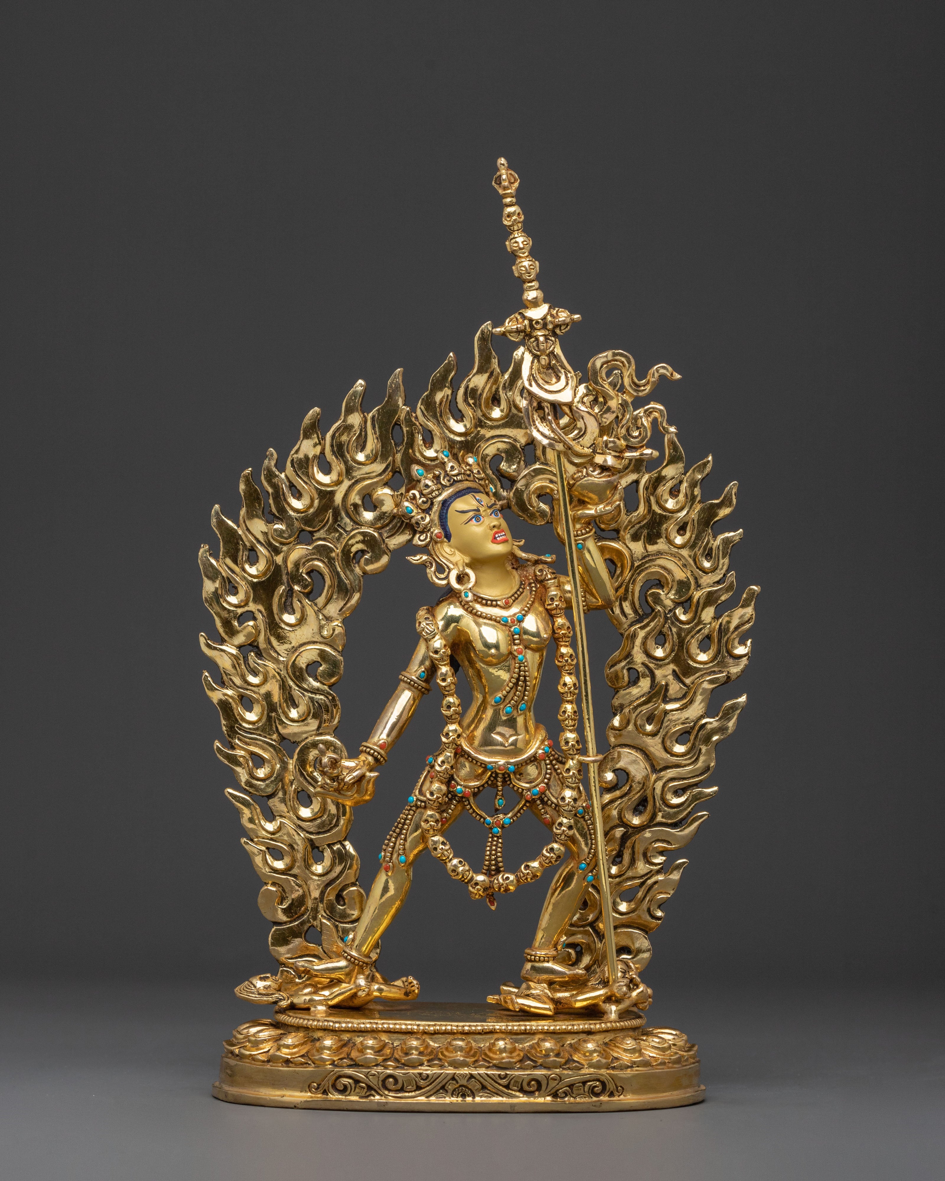 Buddhist Dakini Vajrayogini Statue | Wrathful Dakini of Enlightened Wisdom