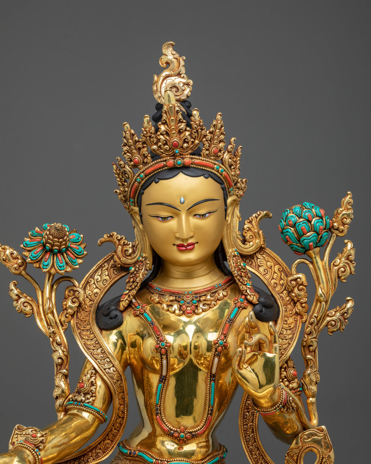 Green Tara Statue | Symbol of Protection