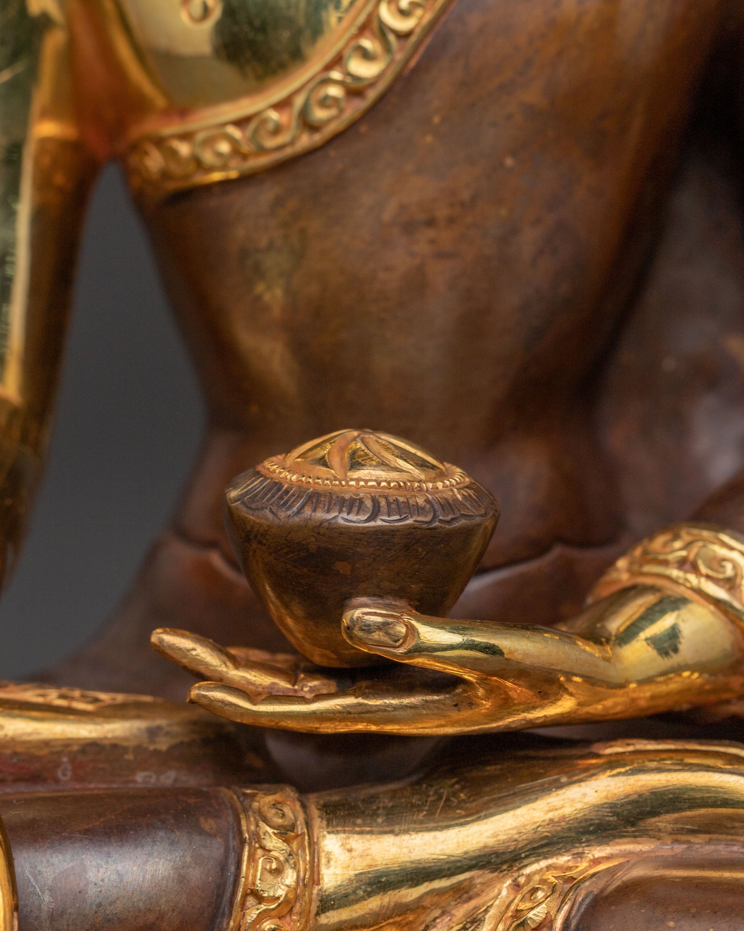 Enlightened Shakyamuni Buddha Ritual Statue for Altars