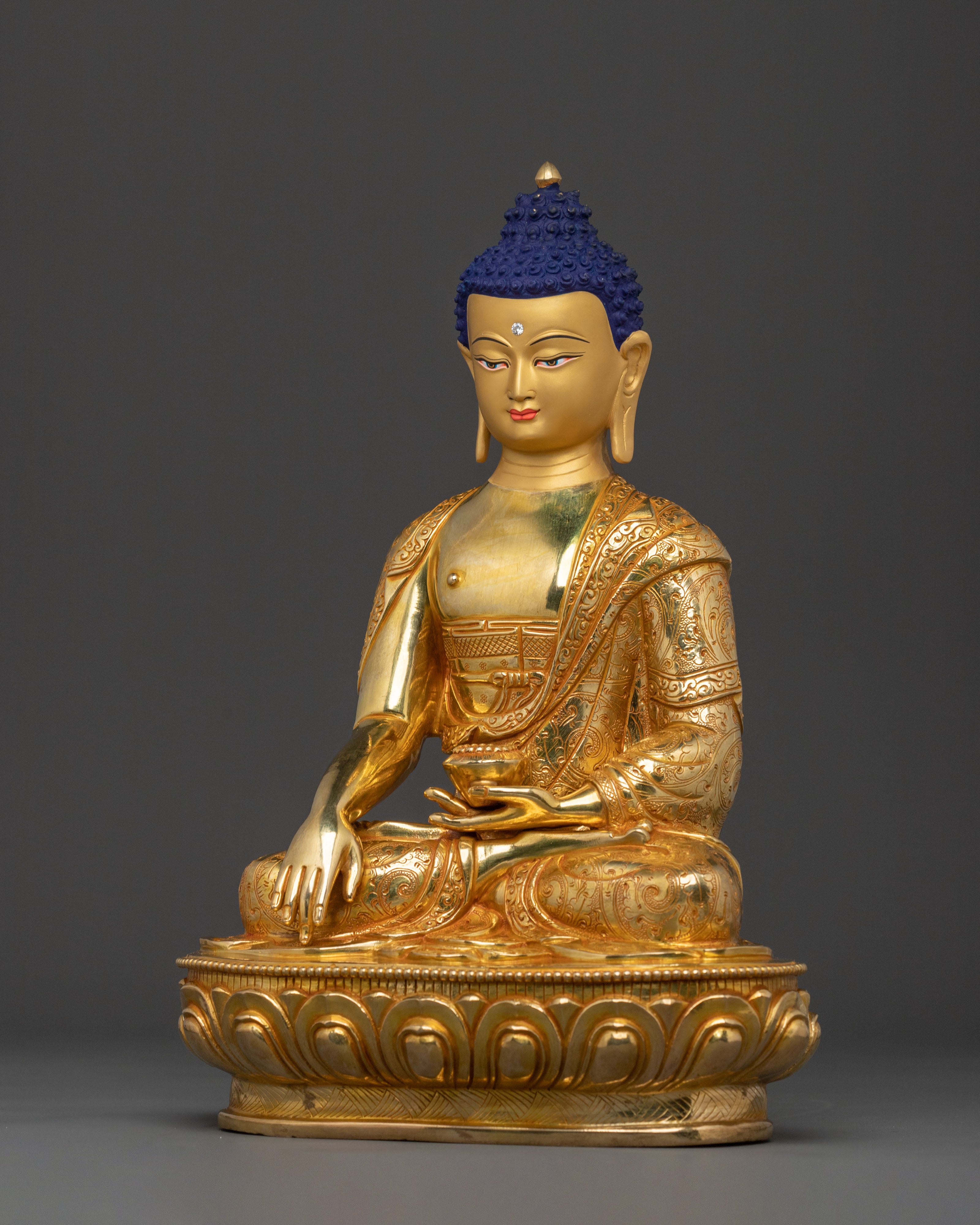 Shakyamuni Buddha: Golden Enlightenment Statue
