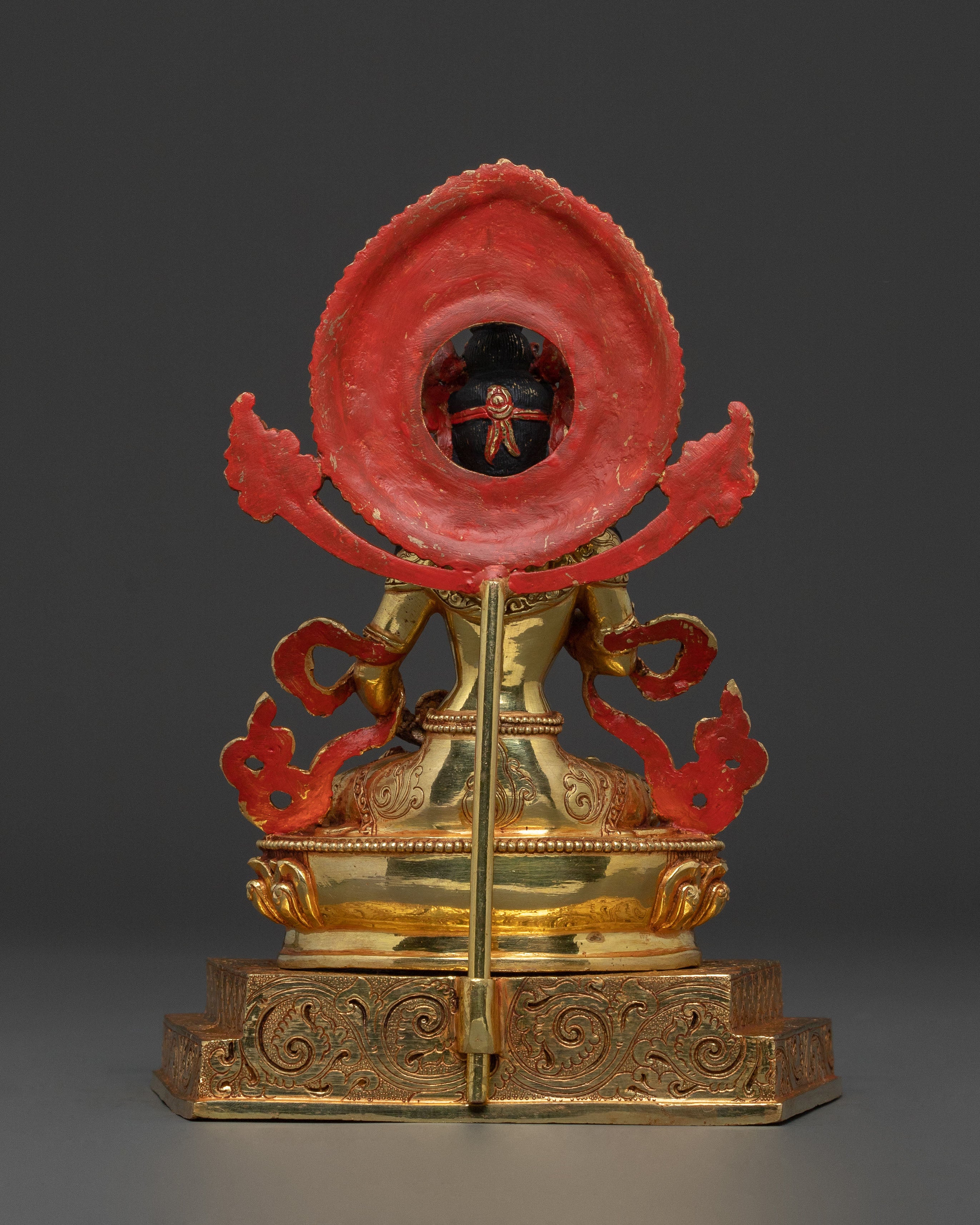 Statue of Vajrasattva Seated on Throne | Symbol of Purification