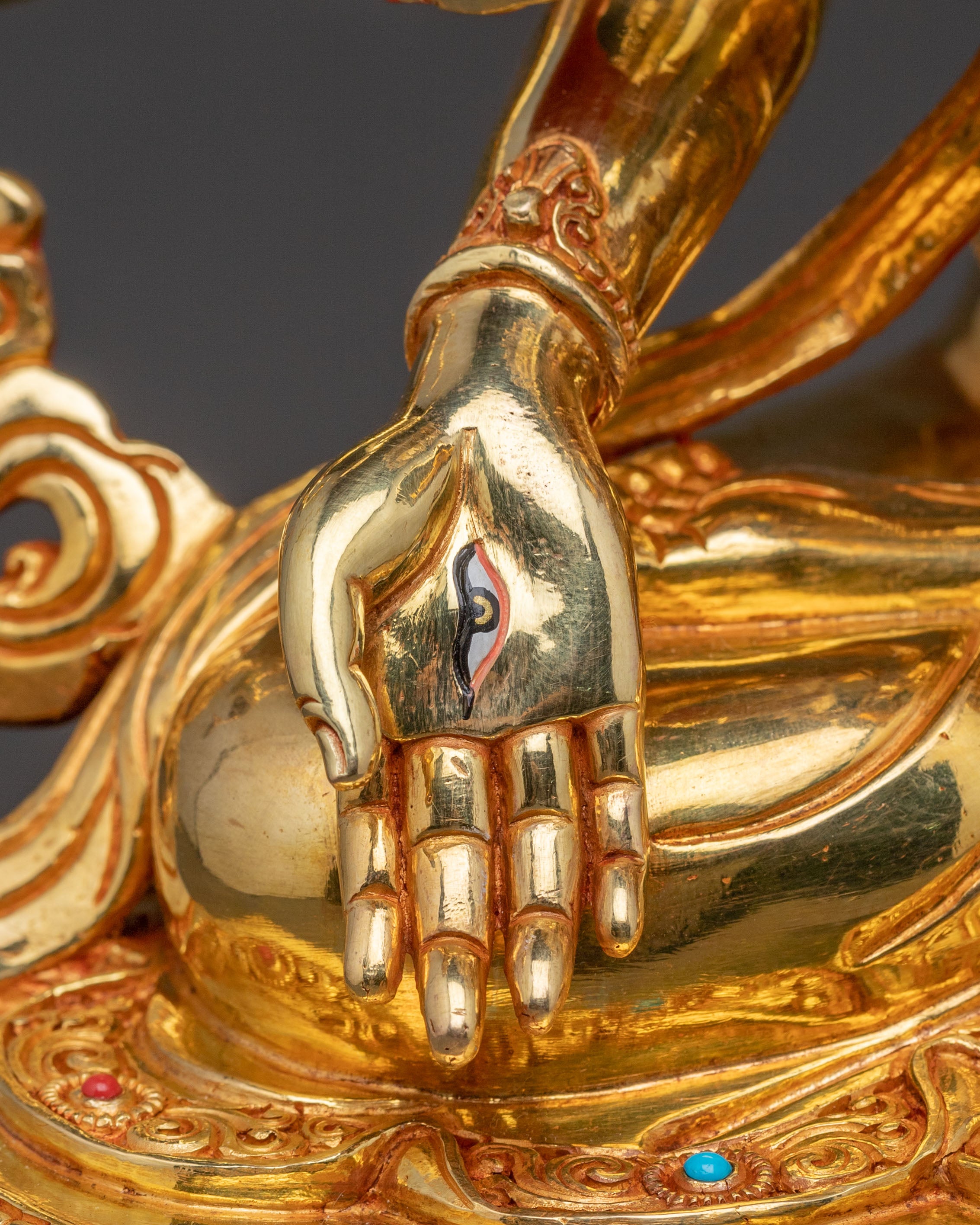 Namgyalma Copper Handcrafted Statue | 24K Gold Gilded Statue