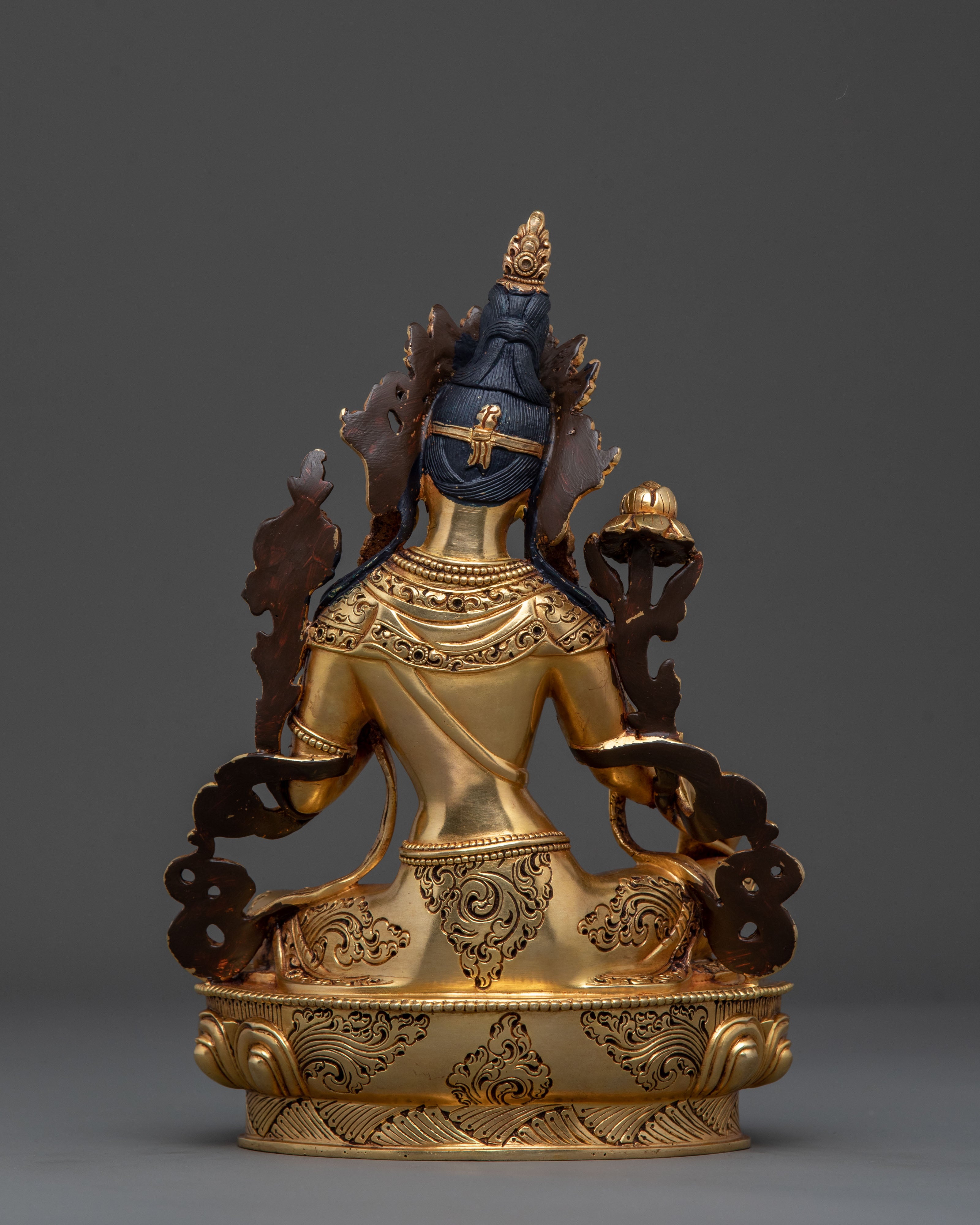 Green Tara Dharma Protector Goddess Statue