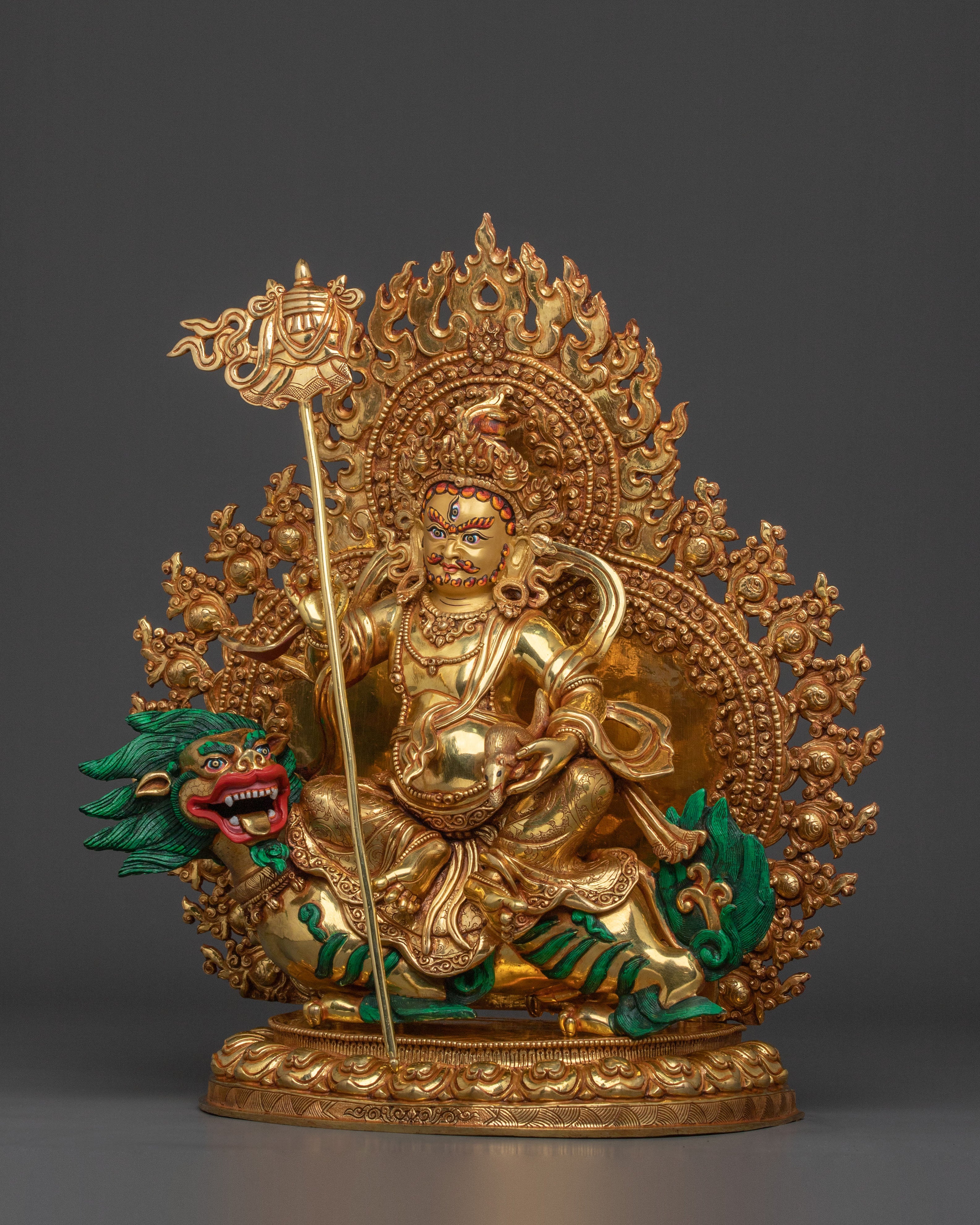 Namtoshe Statue | Tibetan Wealth Deity