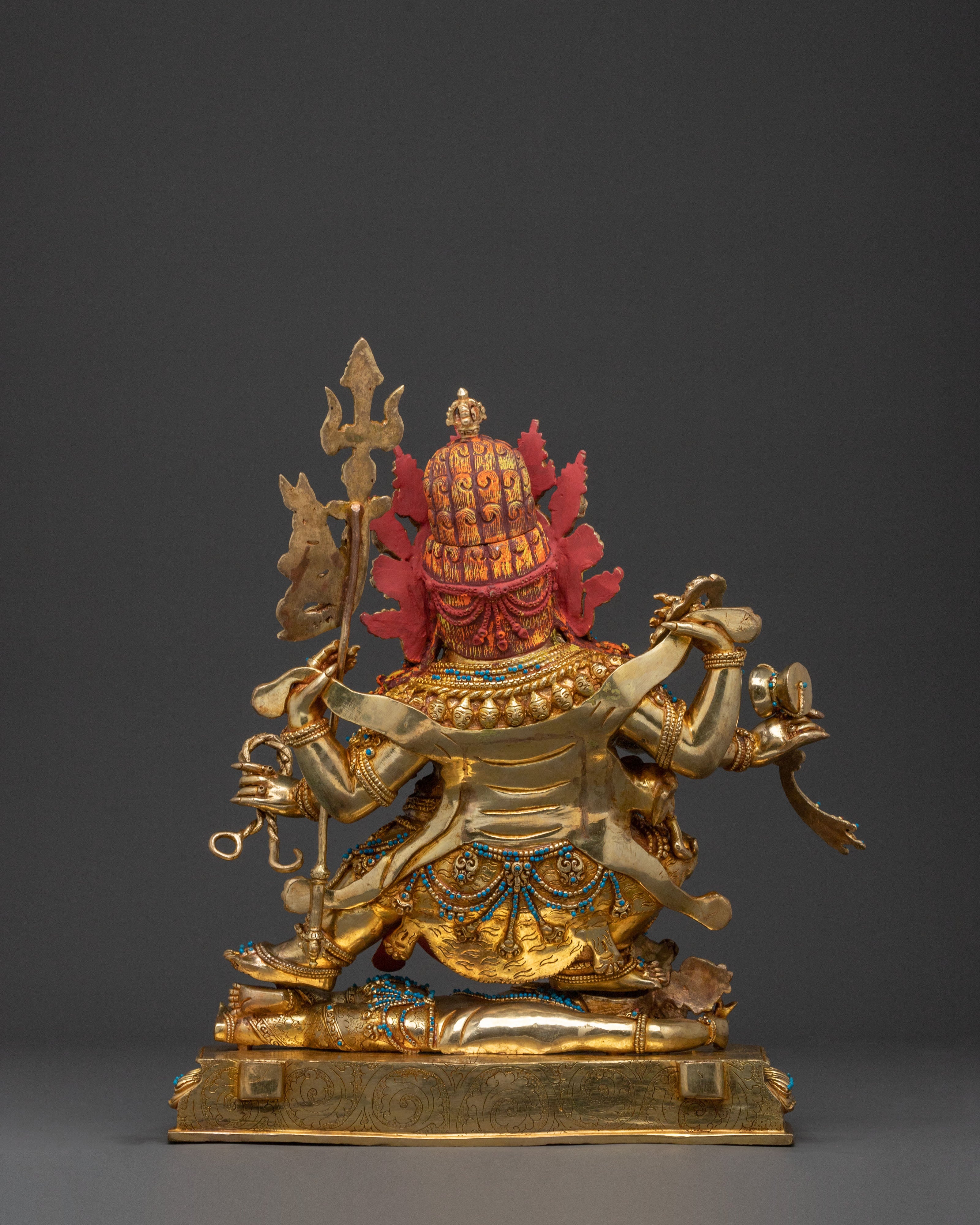 Six-Armed Mahakala: Sacred Meditation Art