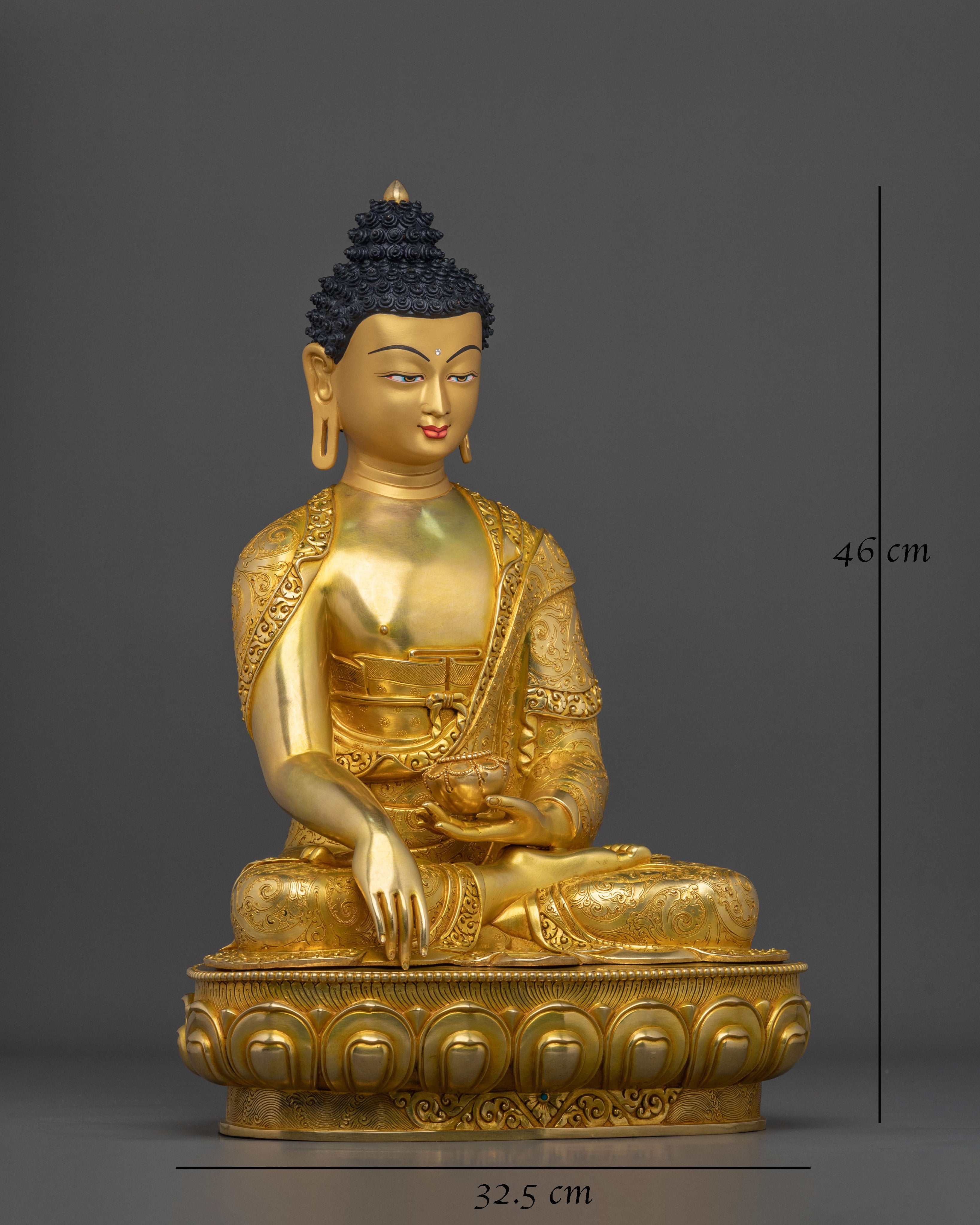 Shakyamuni Buddha Statue | Sacred Buddhist Shrine