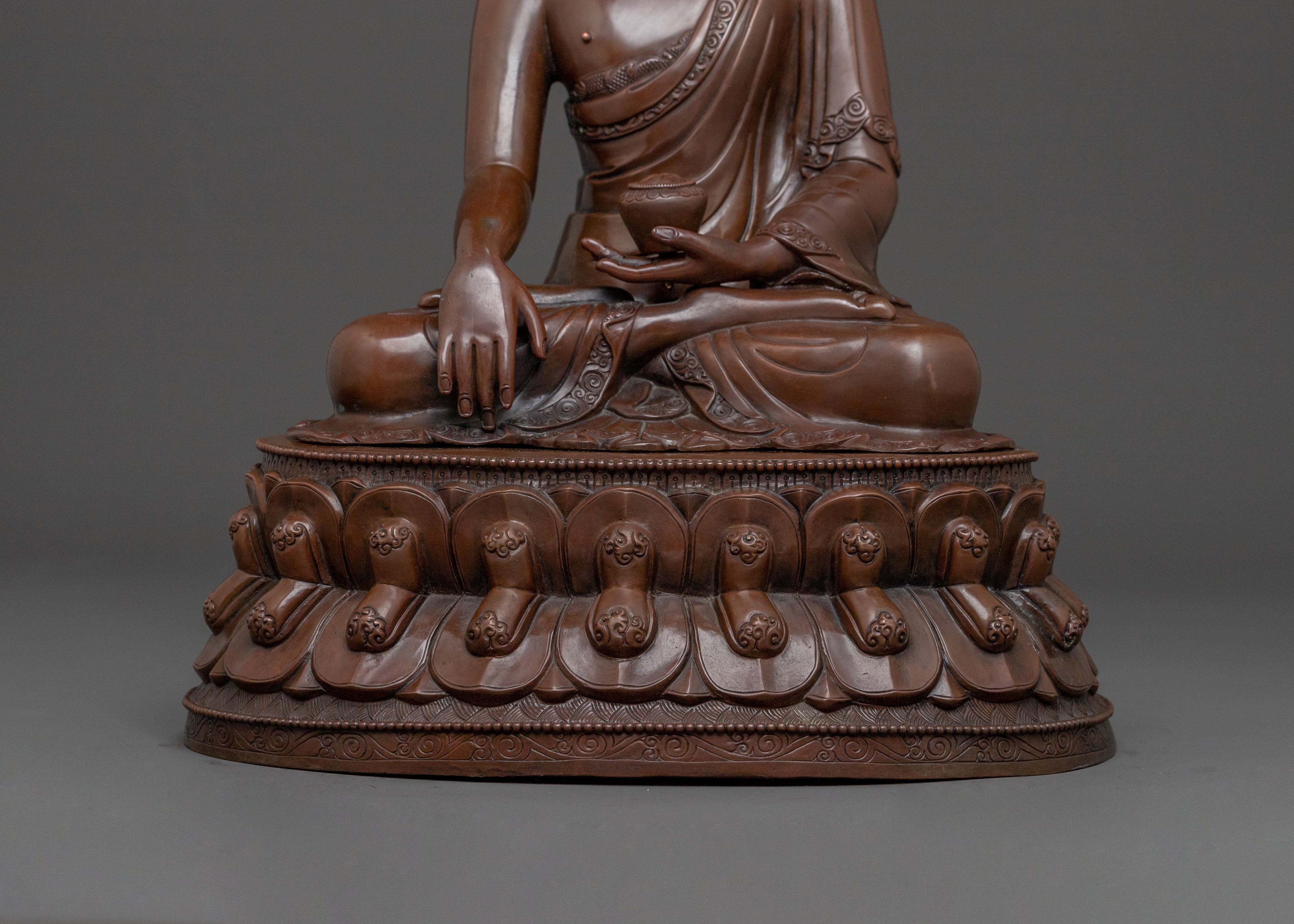 awakened teacher shakyamuni buddha statue