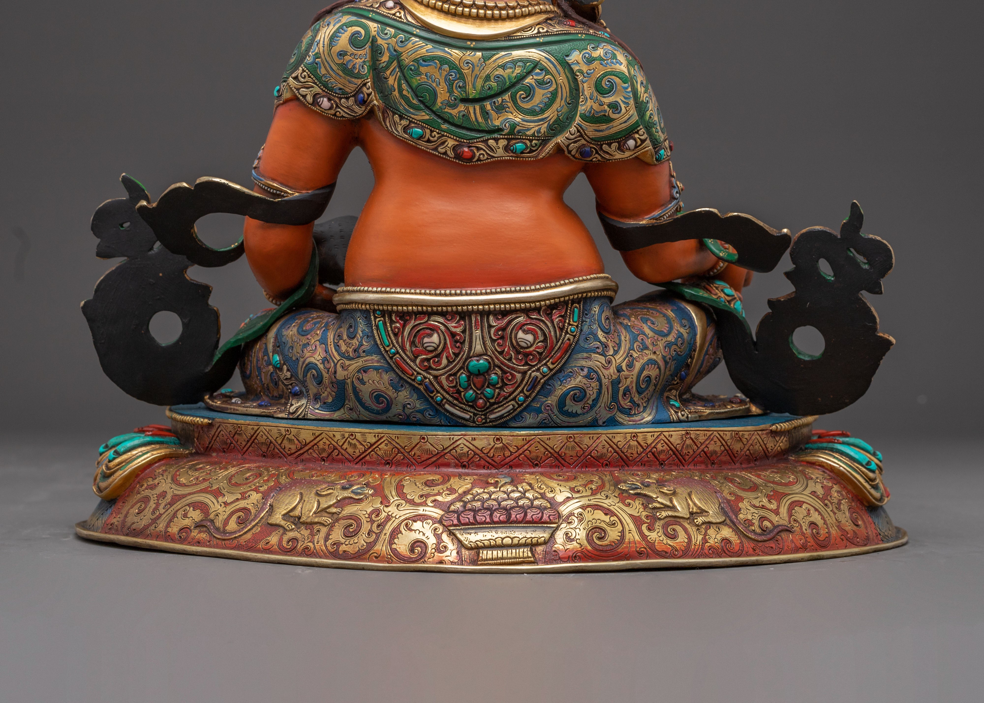Handmade Nepalese Statue of Dzambhala | Guardian of Wealth