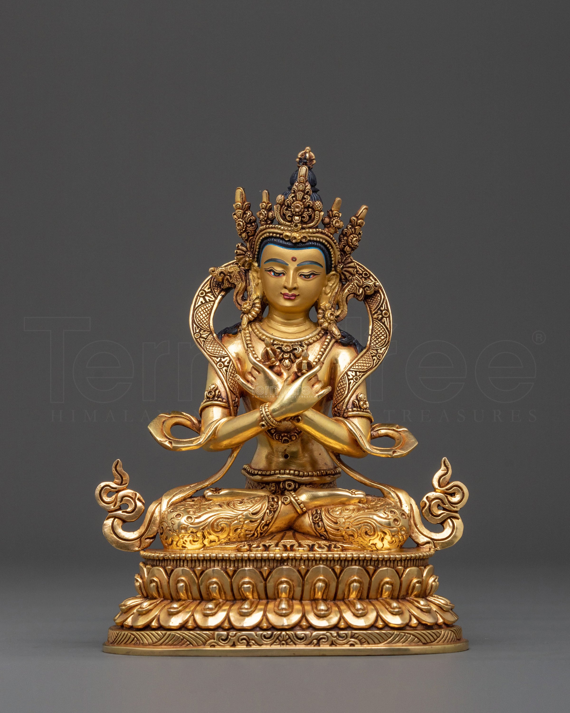 Handmade Vajradhara Sculpture: Buddhist Home Decor
