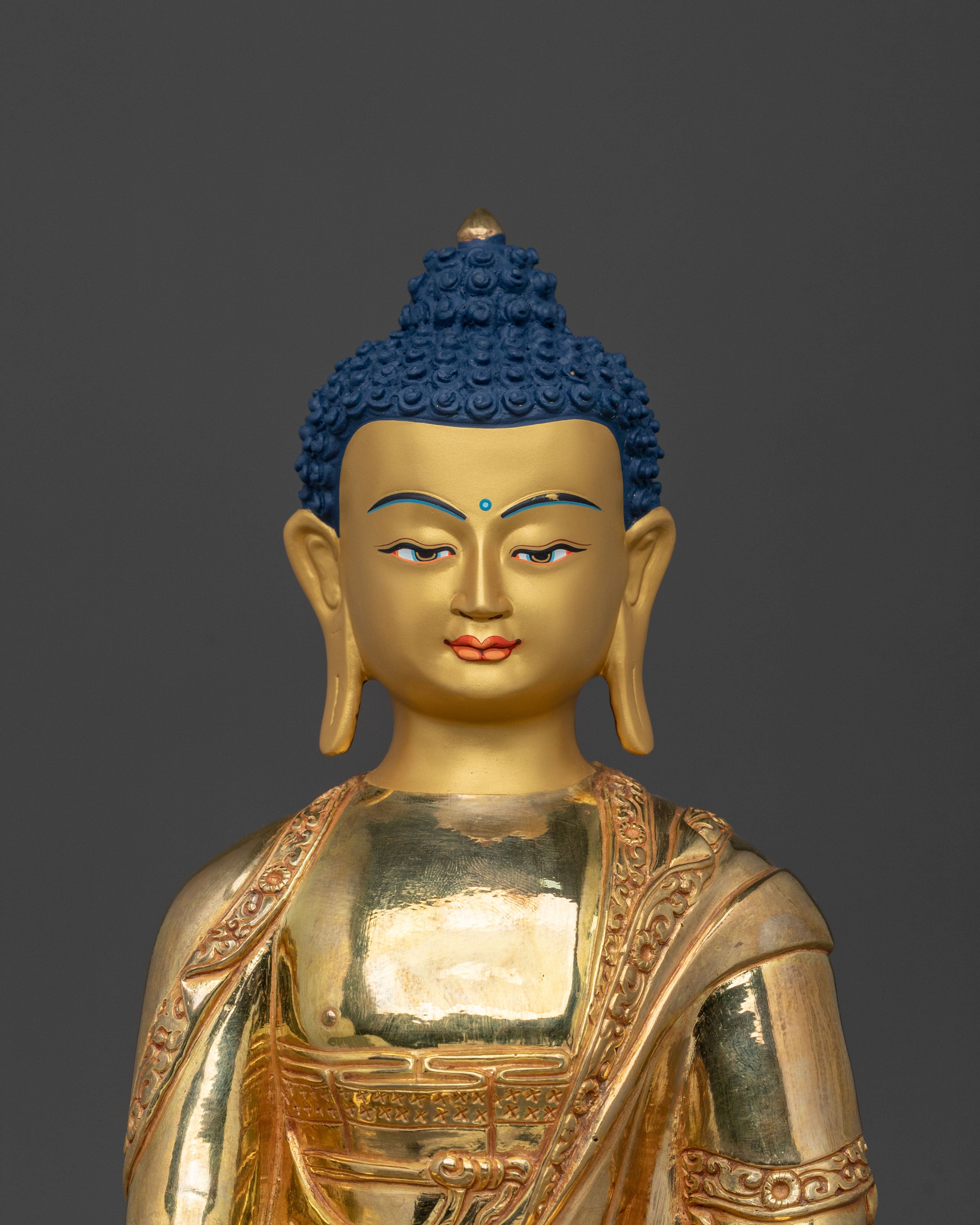 Handmade Shakyamuni Buddha Sculpture for Altar