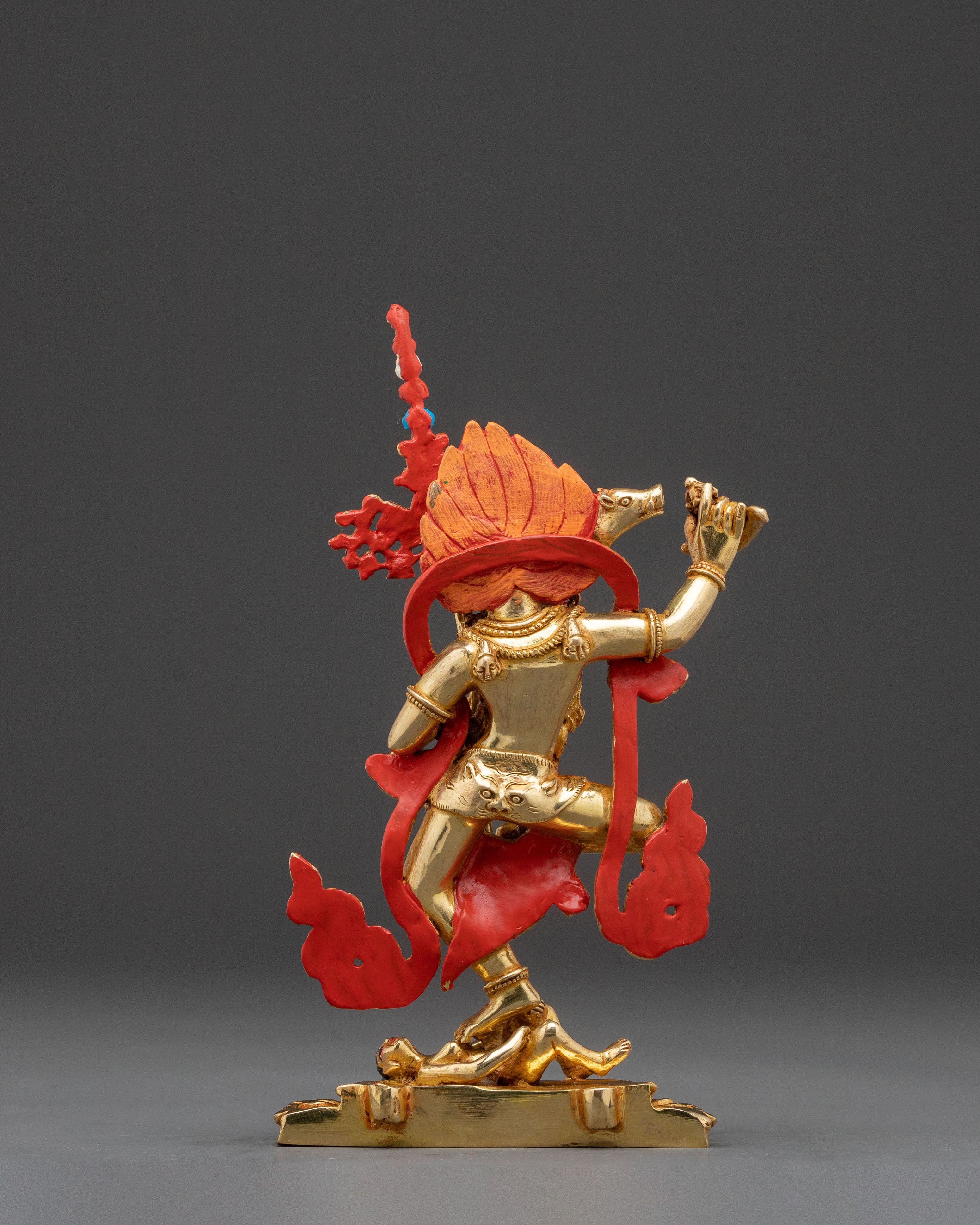 Dorje Phagmo Handcrafted Statue | 24K Gold Gilded Copper Statue