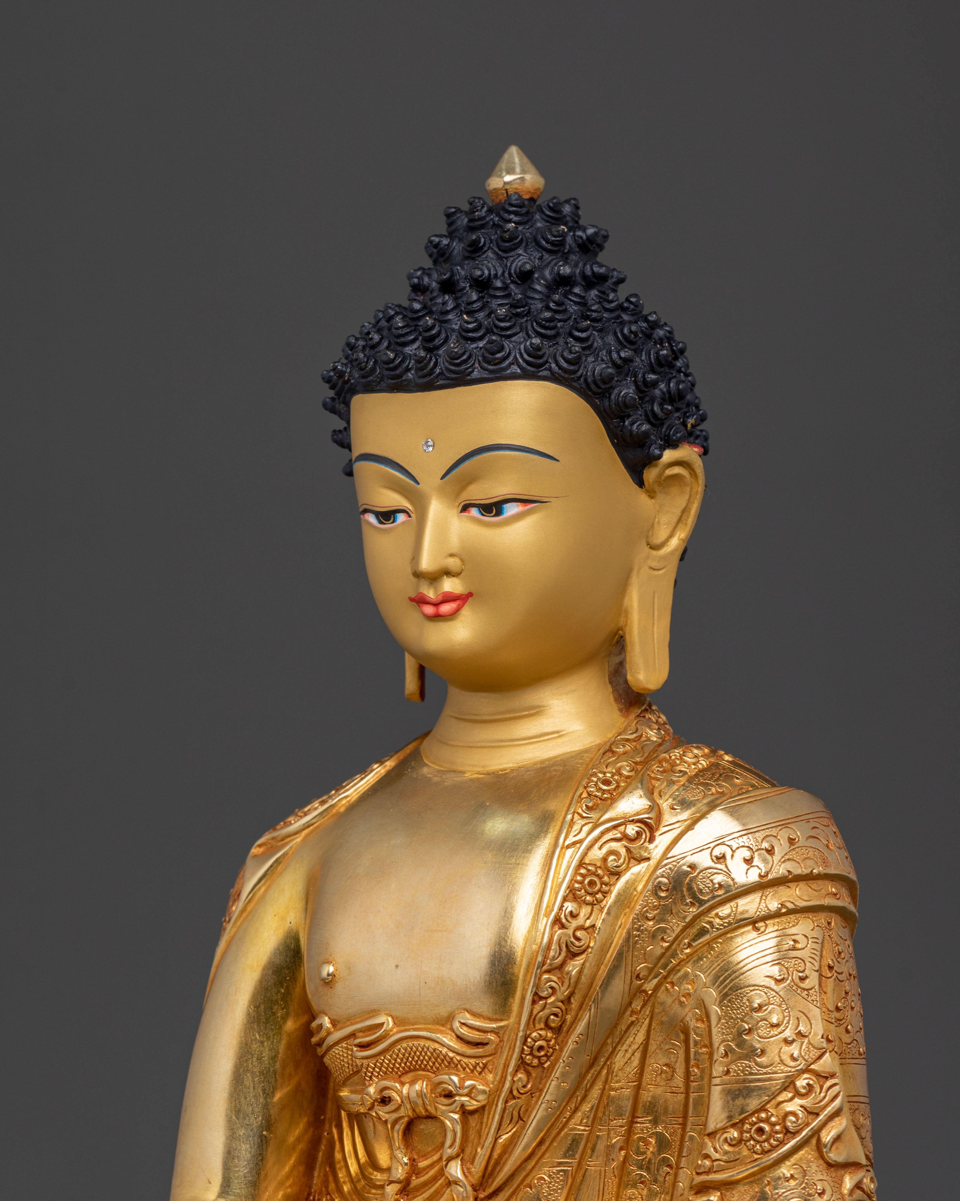 Shakyamuni: Enlightenment Statue of Sacred Buddha