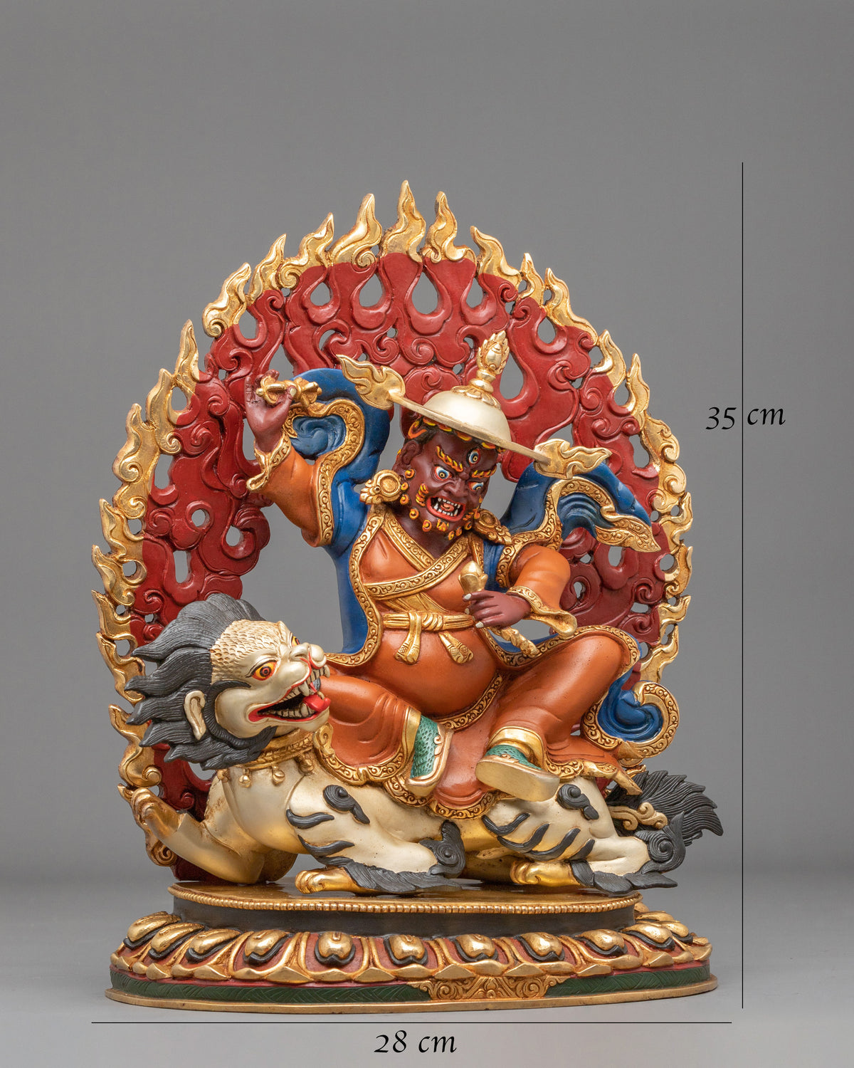 Dorje Legpa Sacred Sculpture: Symbol of Strength Protection