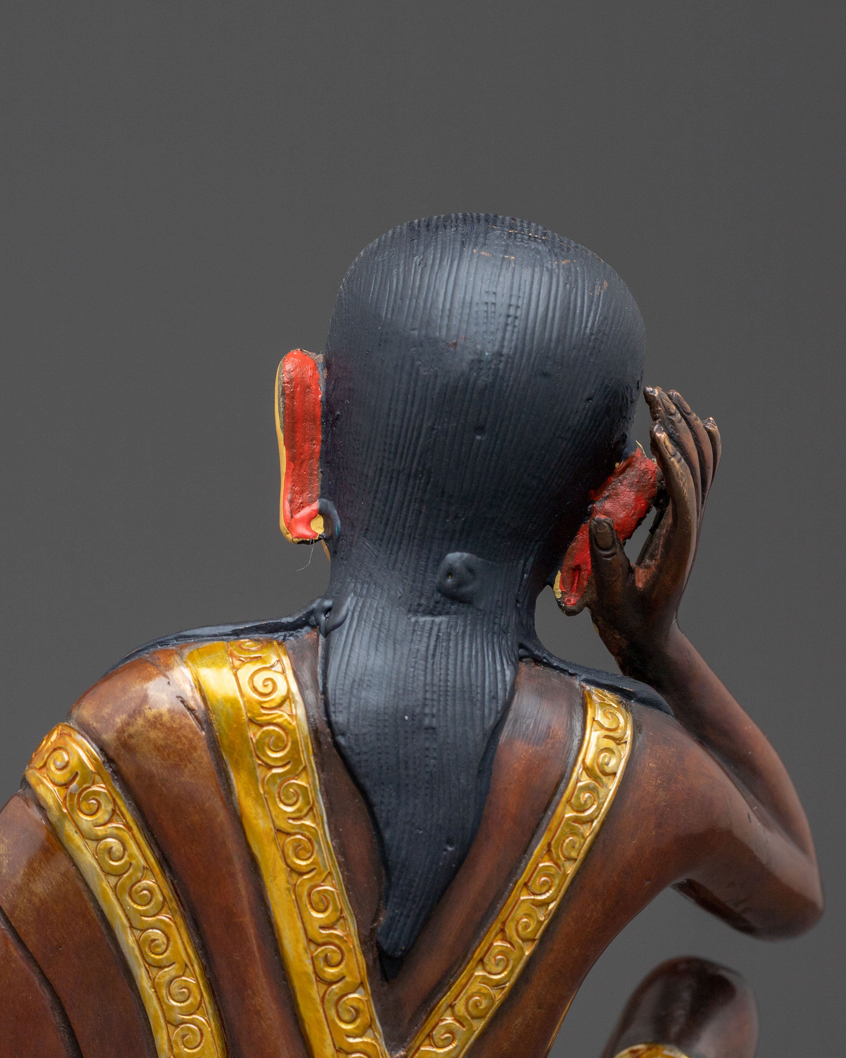 Milarepa Handcrafted Statue: Tibetan Buddhist Master