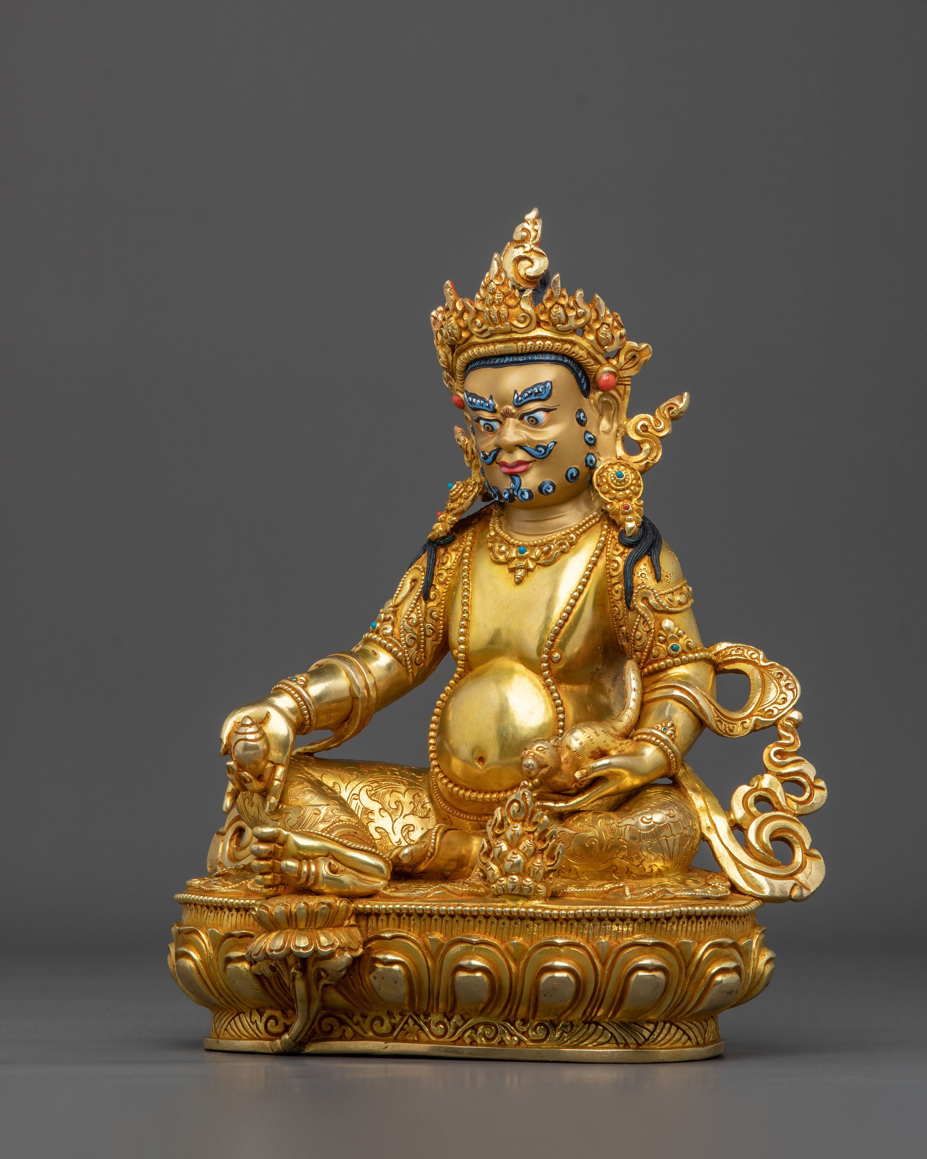 Tibetan Dzambhala Statue | Symbol of Prosperity