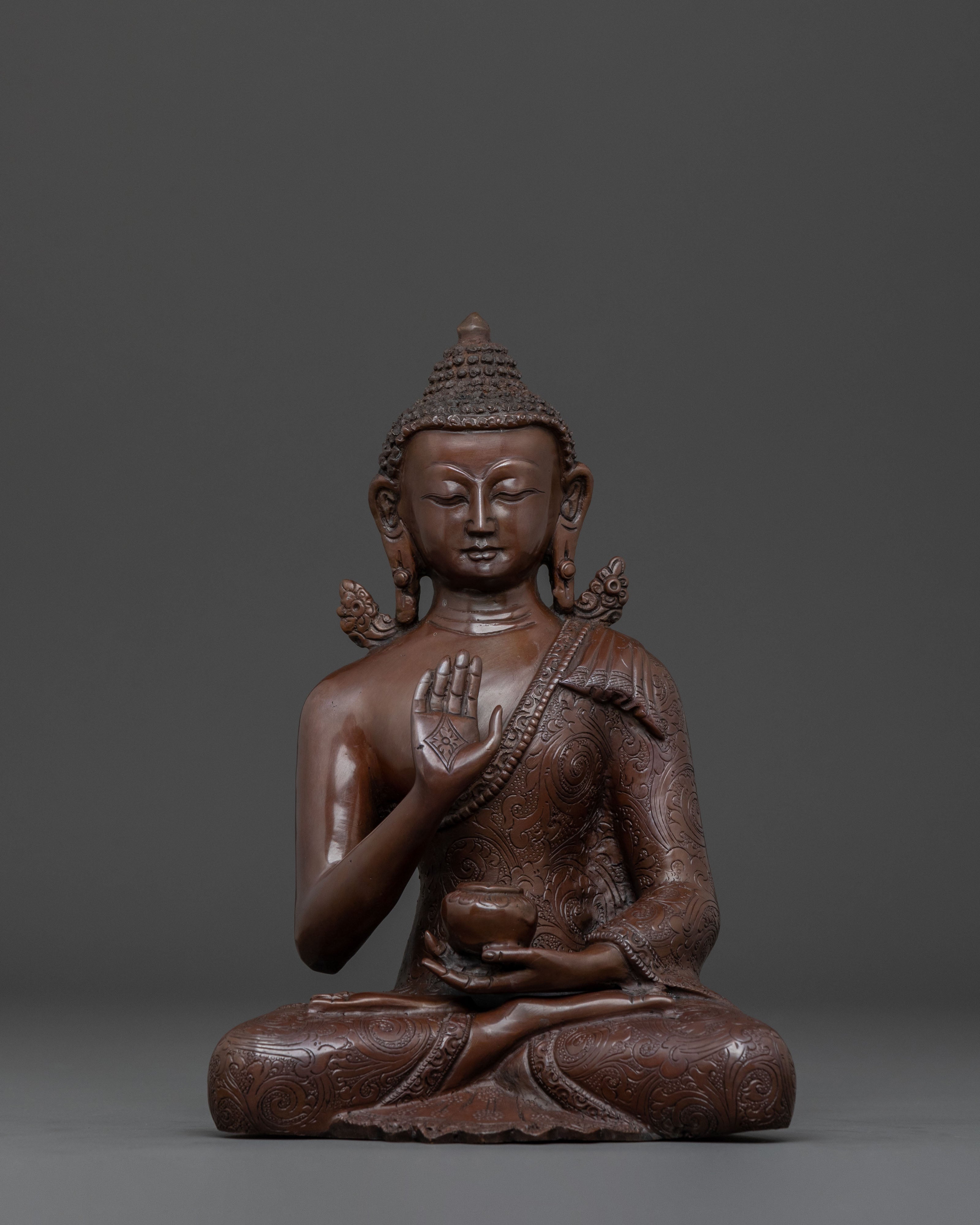 Amogasiddhi Oxidized Copper Body