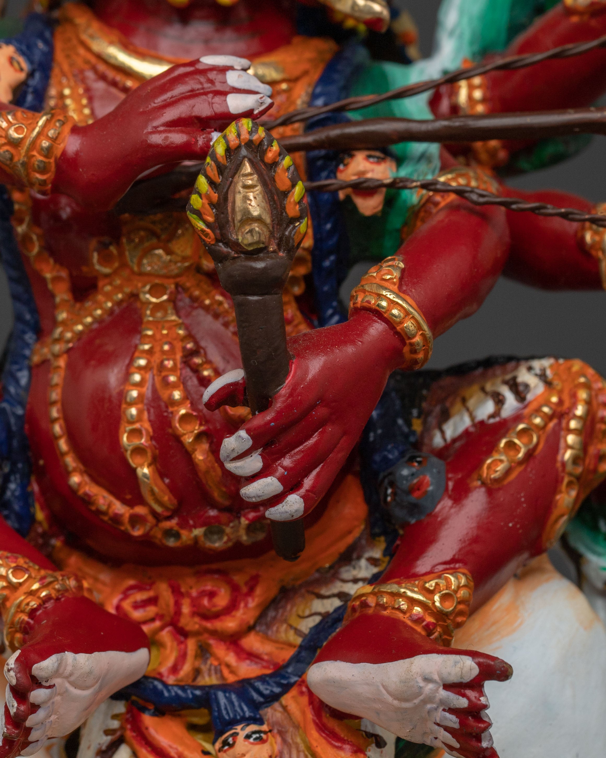 Pehar Gyalpo Figurine | Tibetan Buddhist Protector