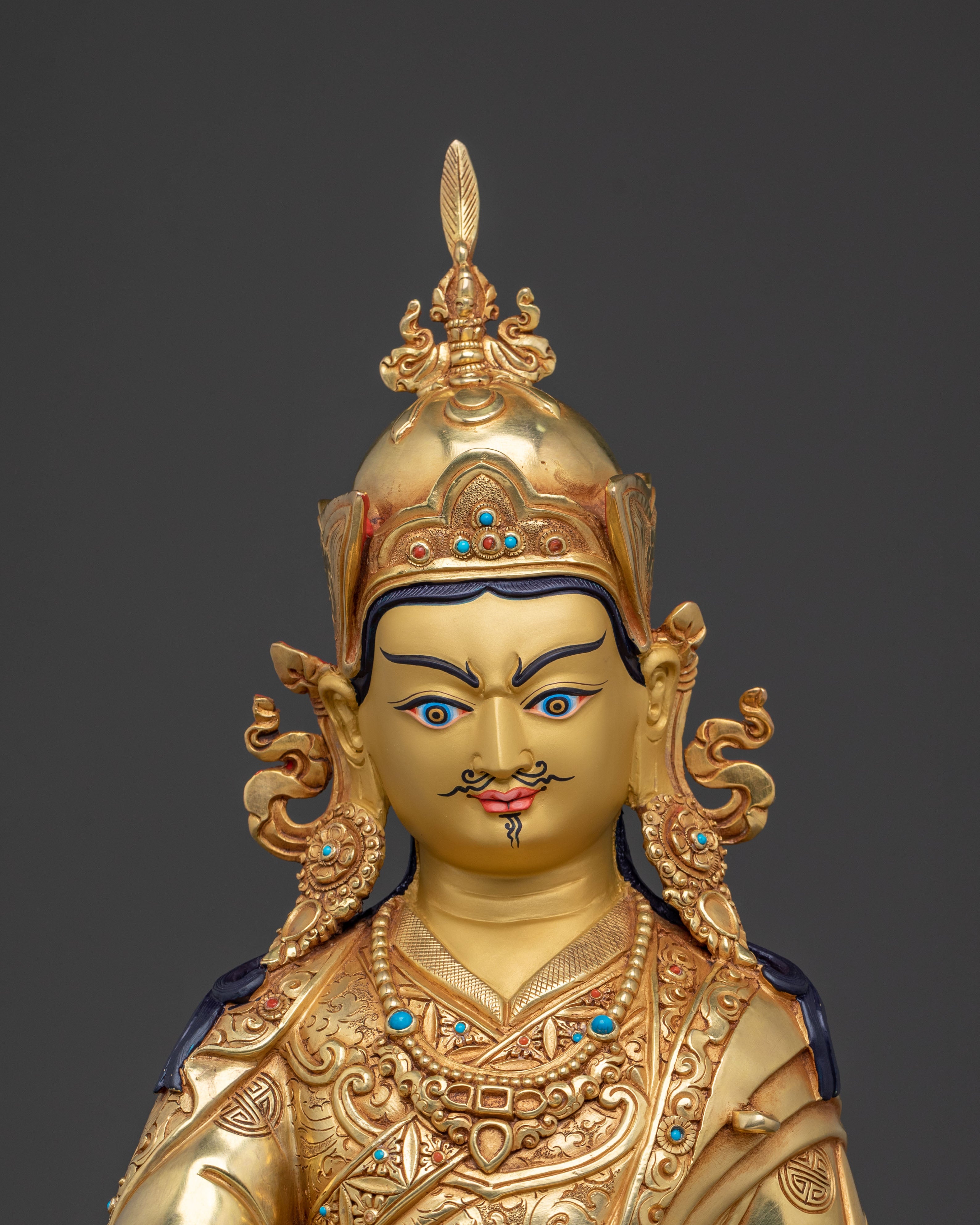 Guru Rinpoche: Majestic Transformation Statue