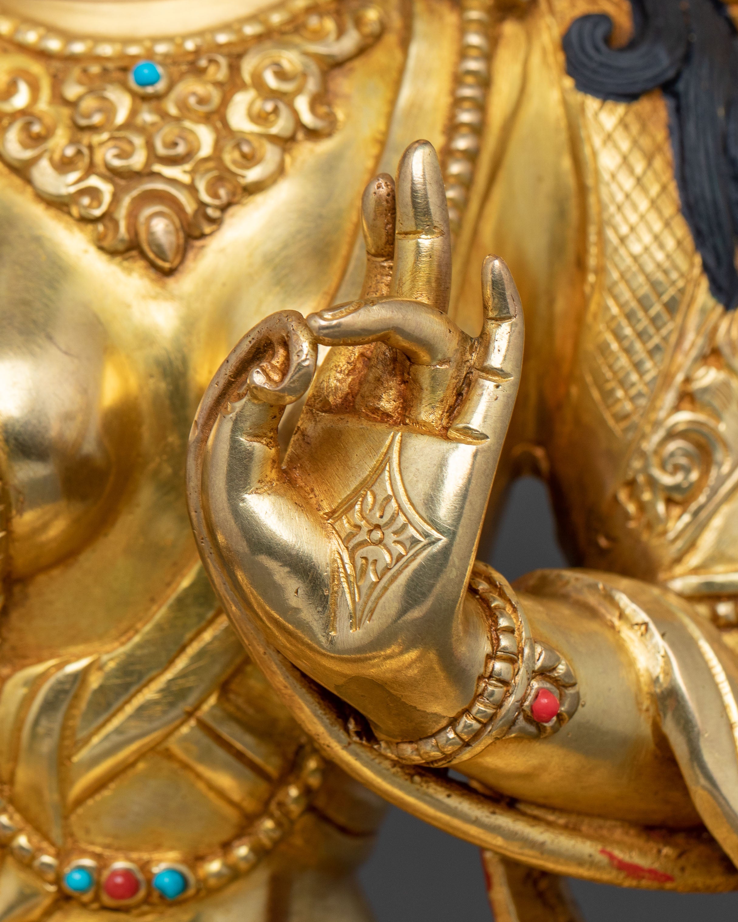 Green Tara Buddhist Statue | Sacred Figure